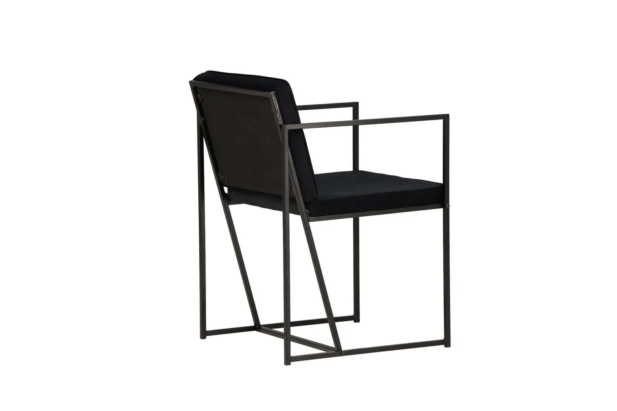 Lot de 2 chaises de salle à manger Richmond - 55 x 52 x 82 - Acier