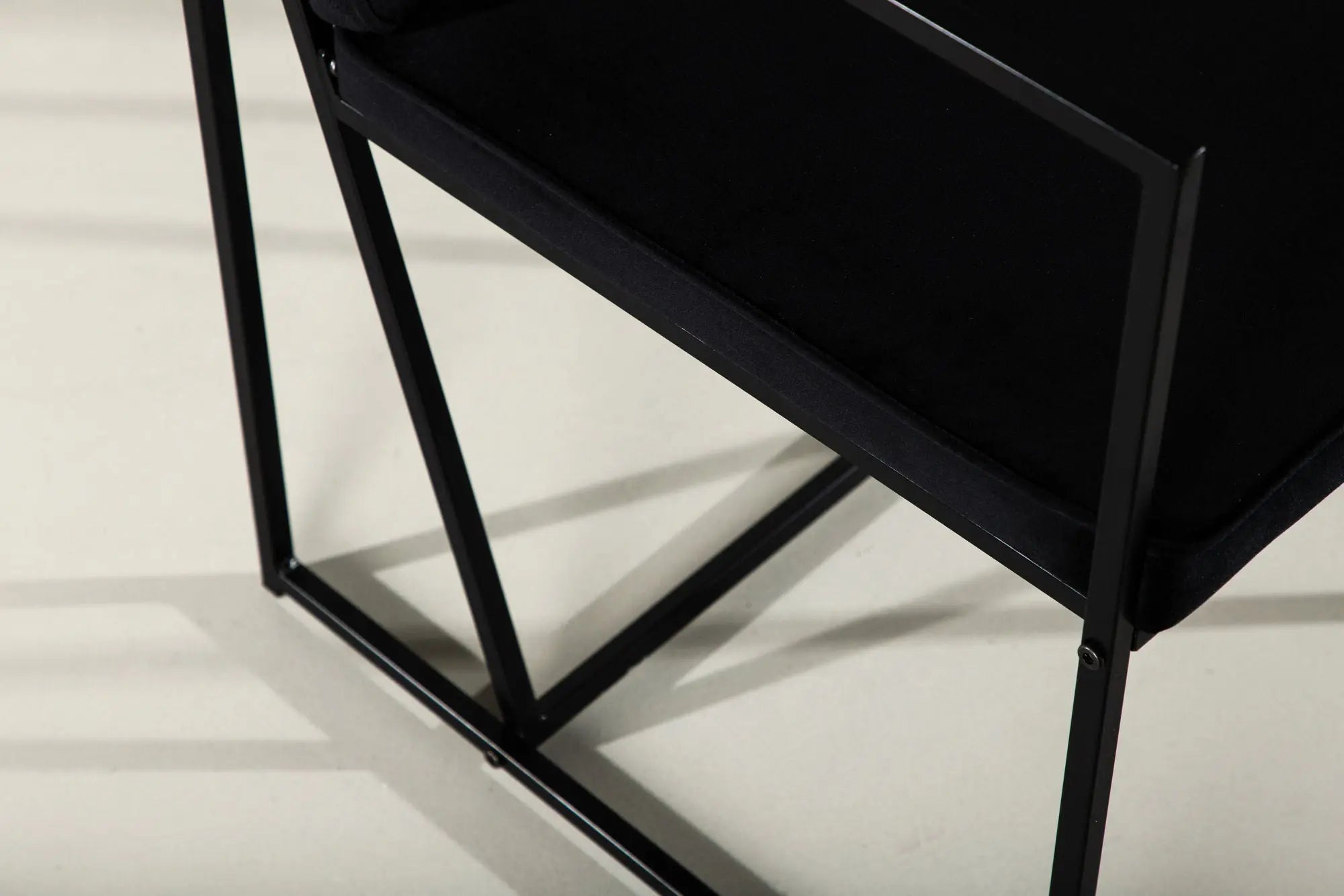 Lot de 2 chaises de salle à manger Richmond - 55 x 52 x 82 - Acier