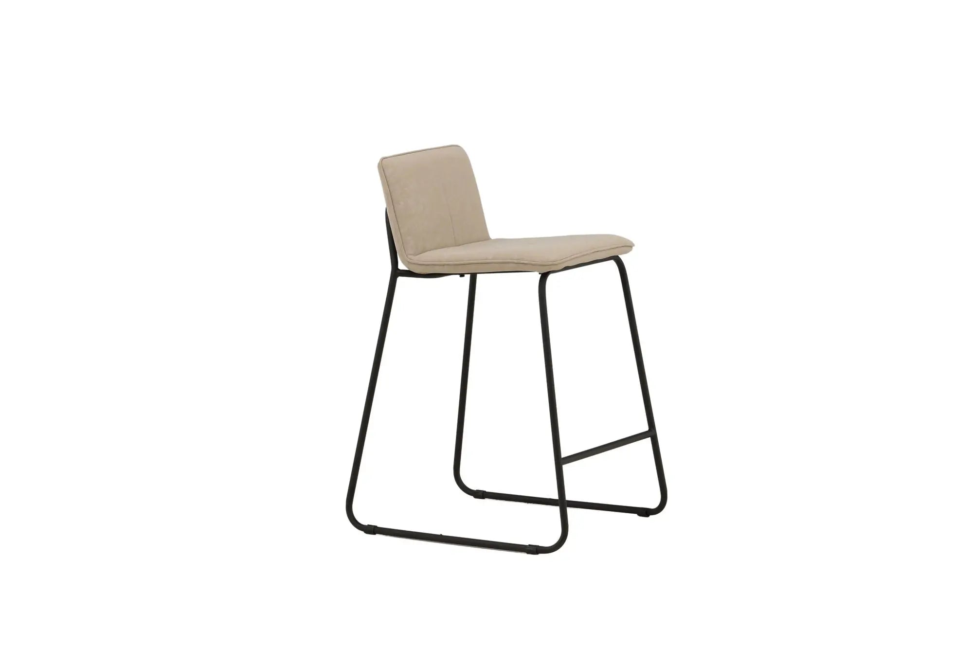 Lot de 2 tabourets de bar Bisbee - 50 x 41 x 84 - Acier