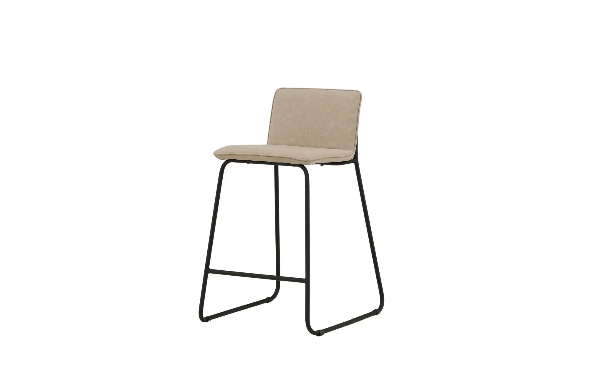 Lot de 2 tabourets de bar Bisbee - 50 x 41 x 84 - Acier