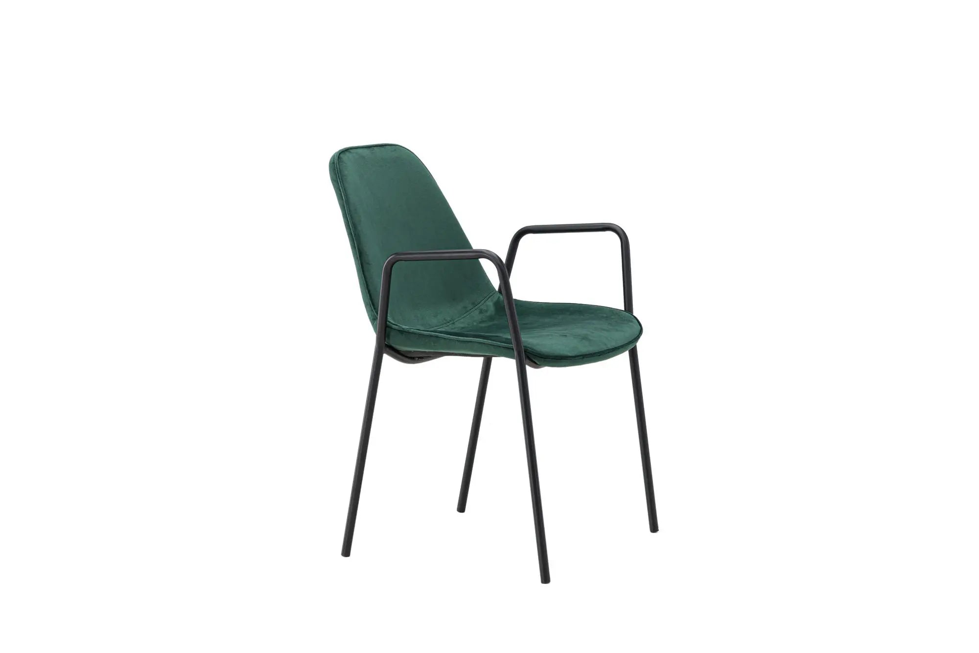 Lot de 2 chaises de salle à manger Klädesholmen - 60 x 56 x 80 - Acier