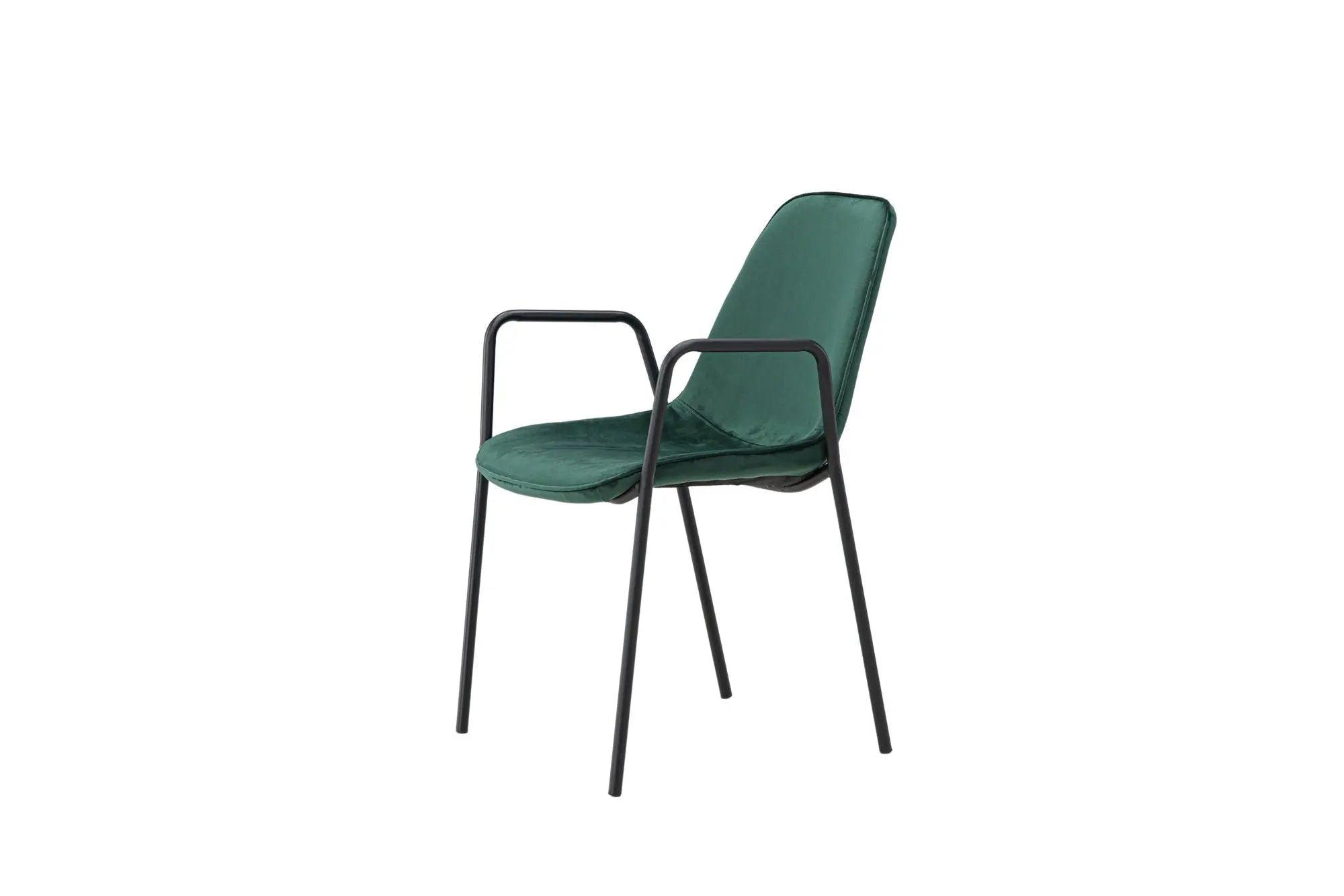 Lot de 2 chaises de salle à manger Klädesholmen - 60 x 56 x 80 - Acier