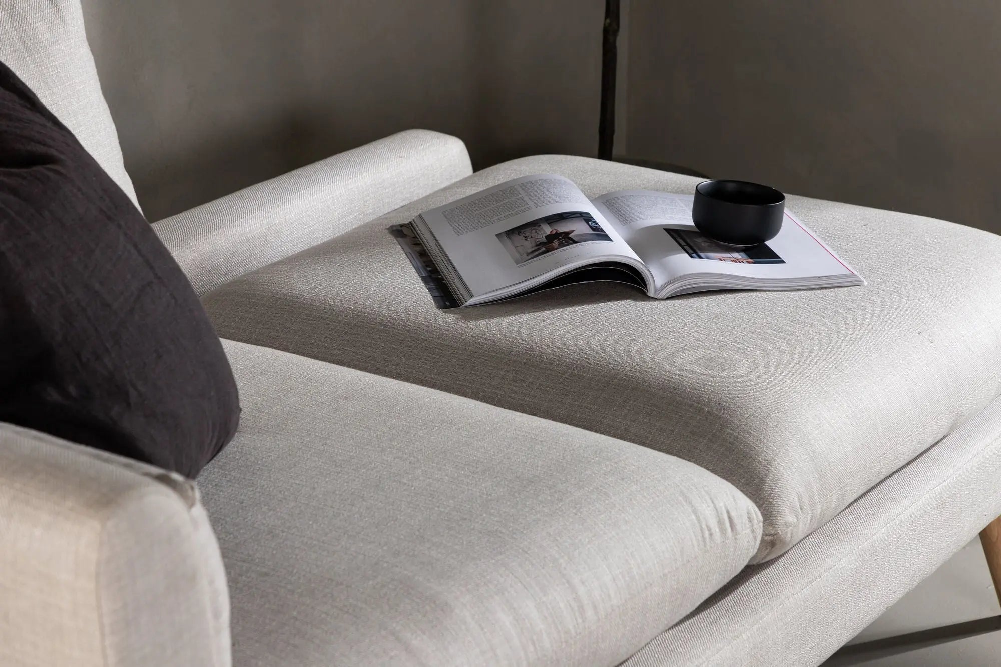 Canapé Tacoma - 174 x 93 - Polyester Lin