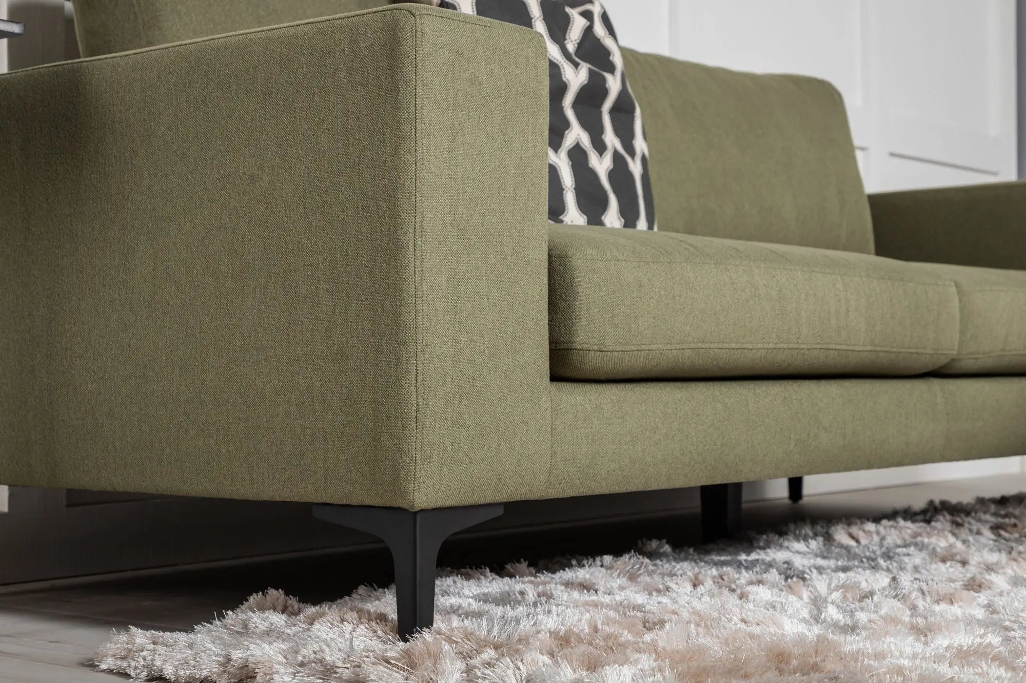 Canapé 3 places Bolero - 215 x 88 - Polyester