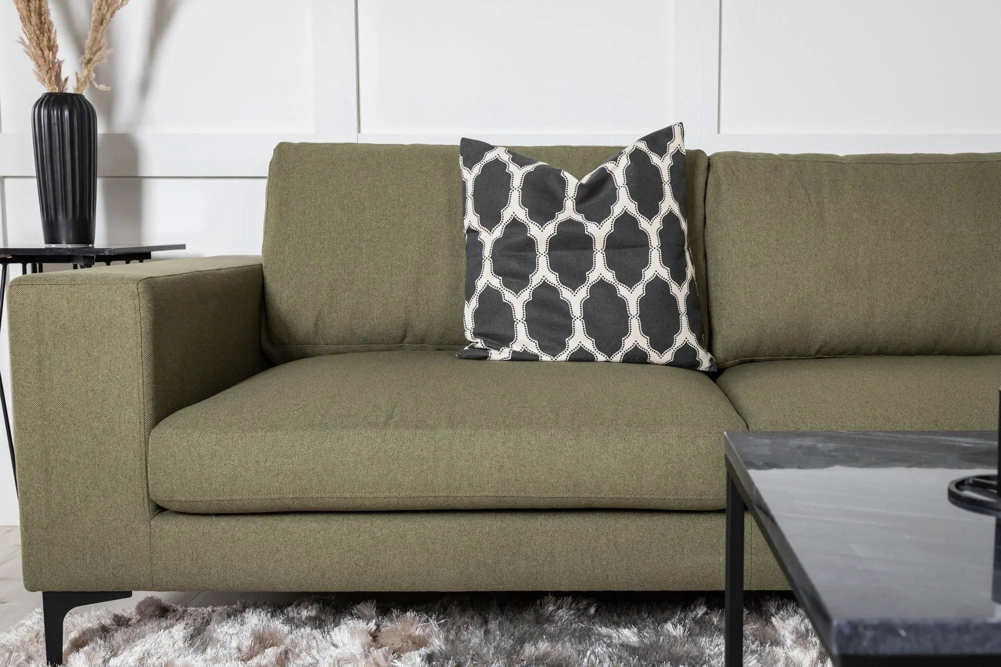 Canapé 3 places Bolero - 215 x 88 - Polyester