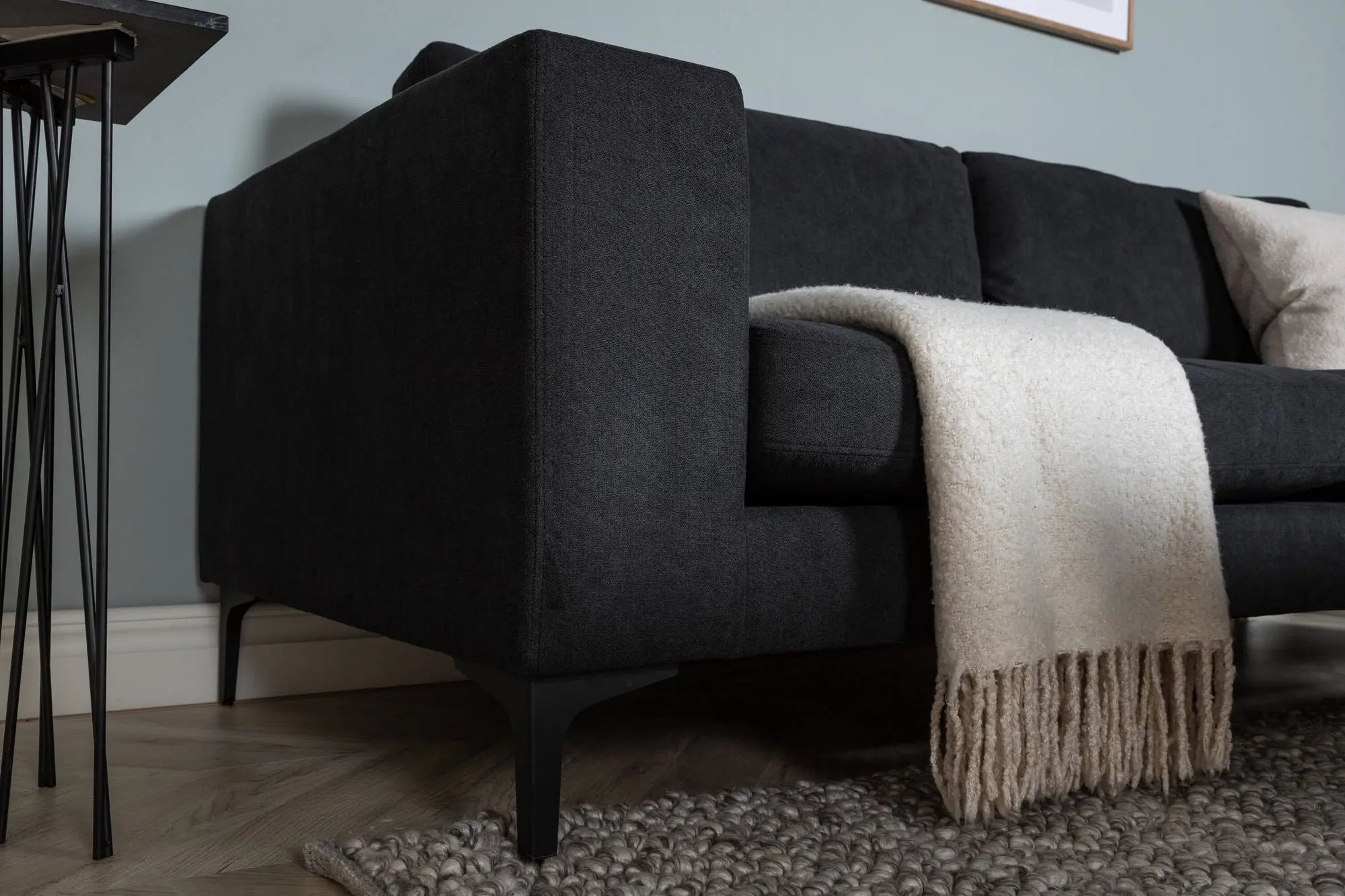 Canapé 3 places Bolero - 215 x 88 - Polyester