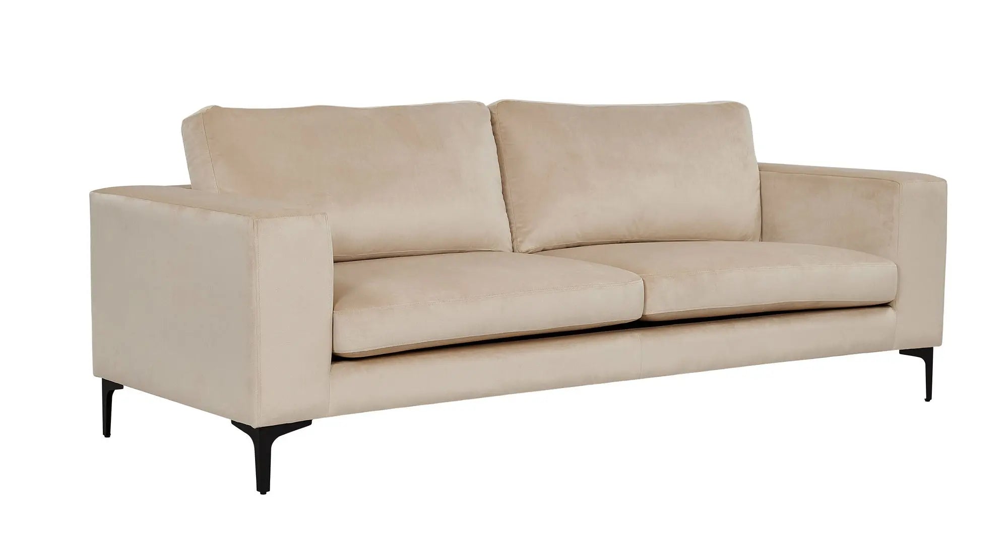 Canapé 3 places Bolero - 215 x 88 - Polyester Velvet