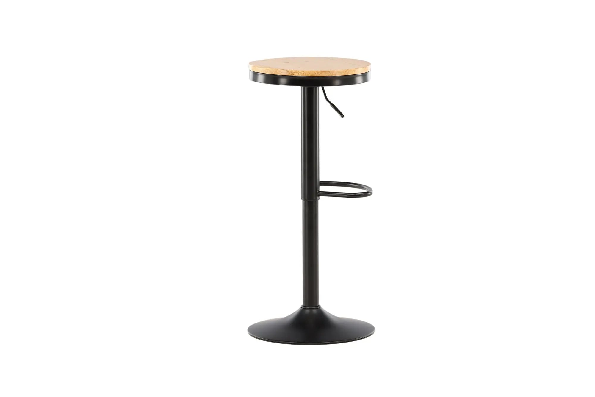 Lot de 2 tabourets de bar Conway - 37 x 80 x 36,5 - Acier