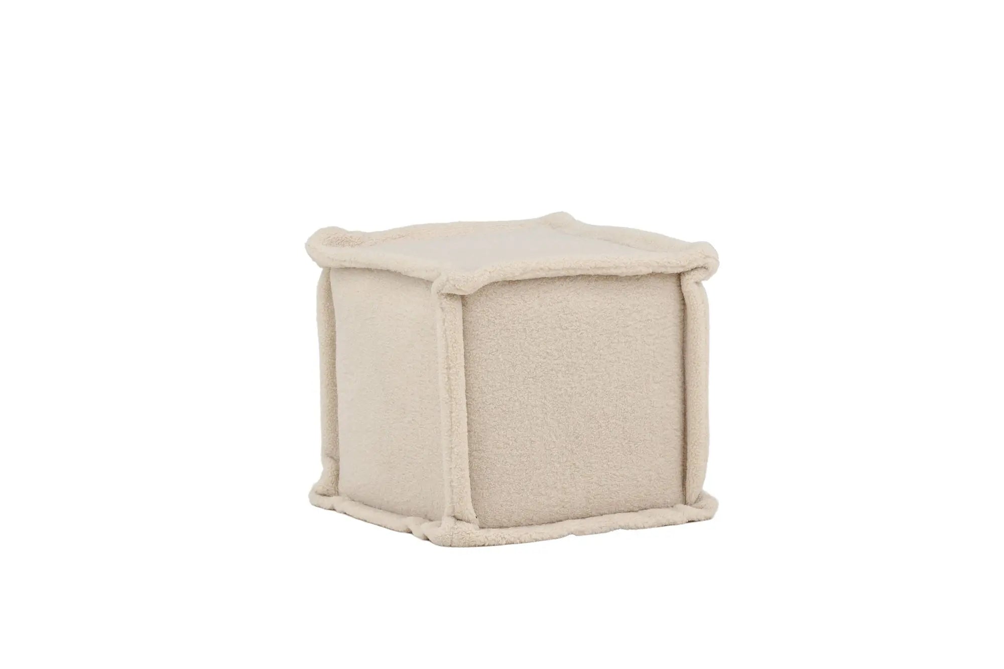 Pouf Castine - 40 x 40 x 38 - Polaire