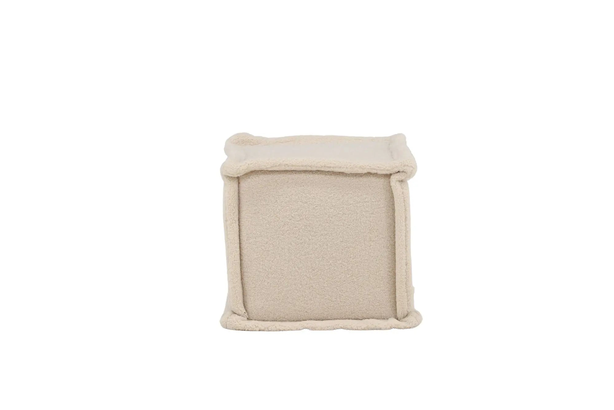 Pouf Castine - 40 x 40 x 38 - Polaire