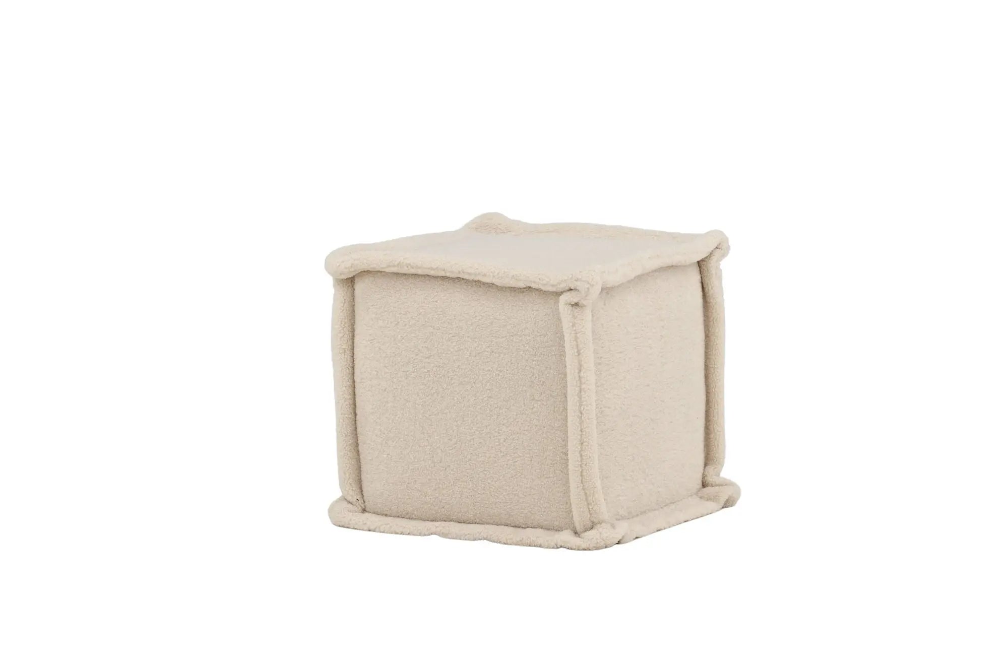 Pouf Castine - 40 x 40 x 38 - Polaire