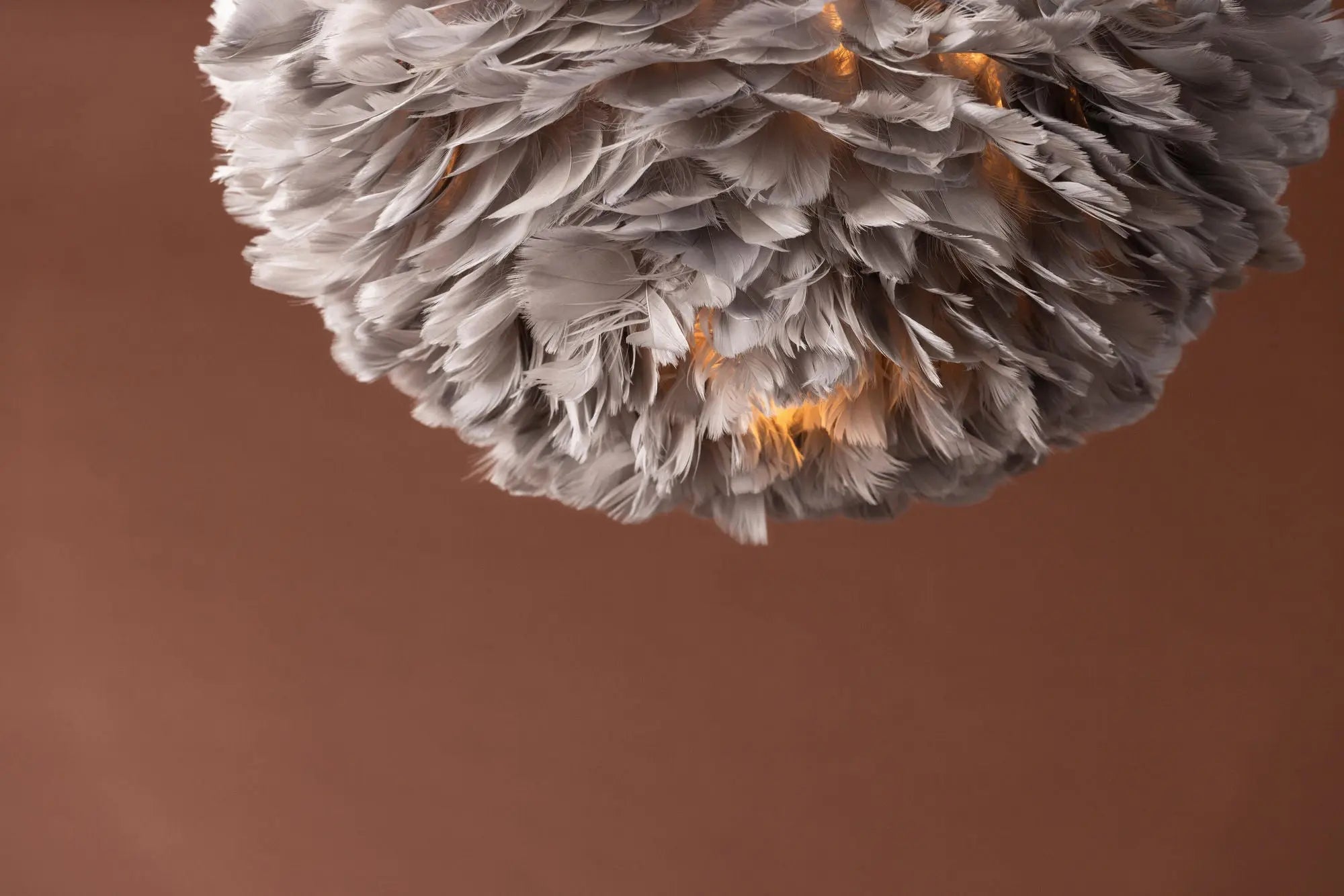 Plafonnier Nicola - 45 x 25 - Plume