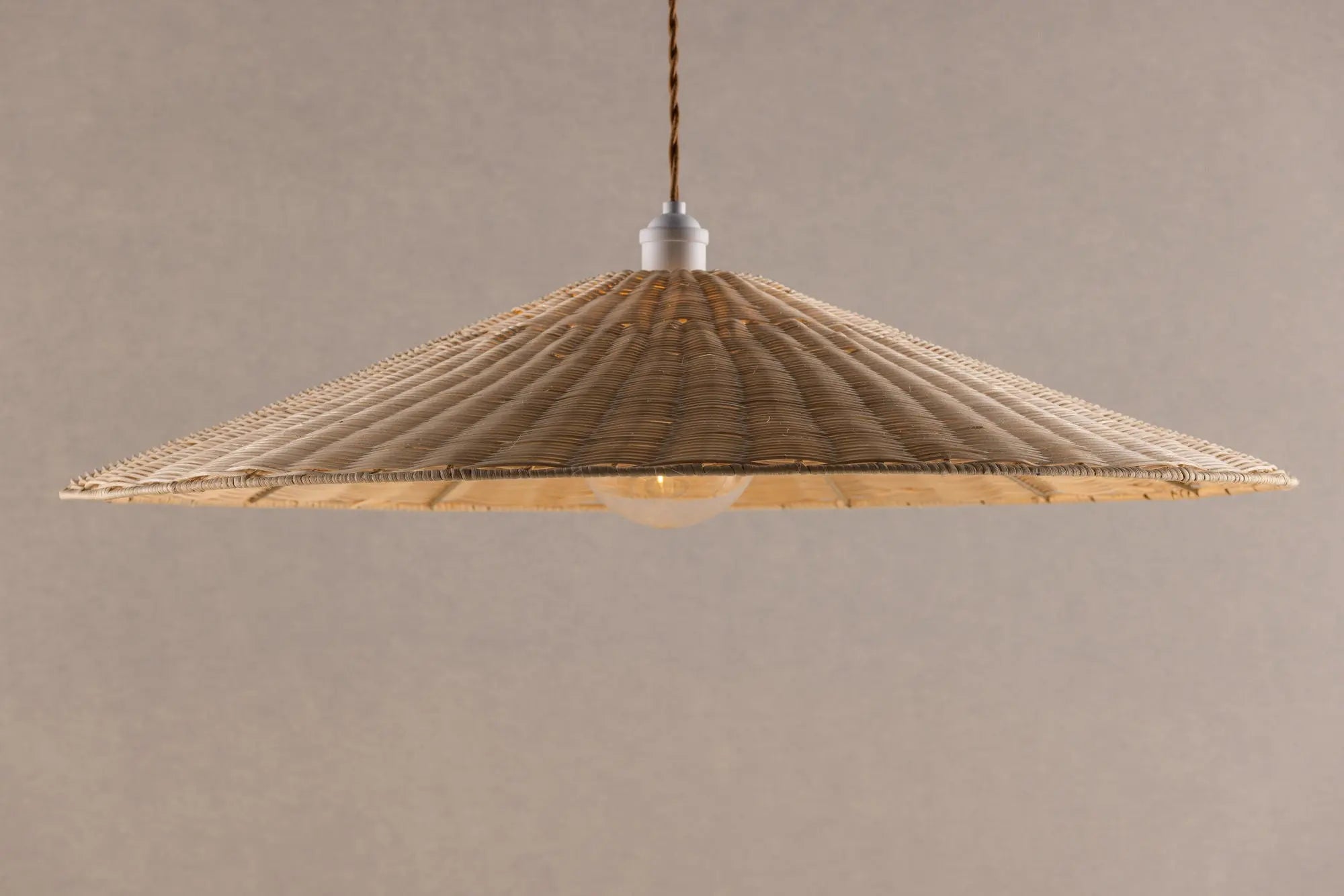 Plafonnier Herrestad - 80 x 16 - Rotin