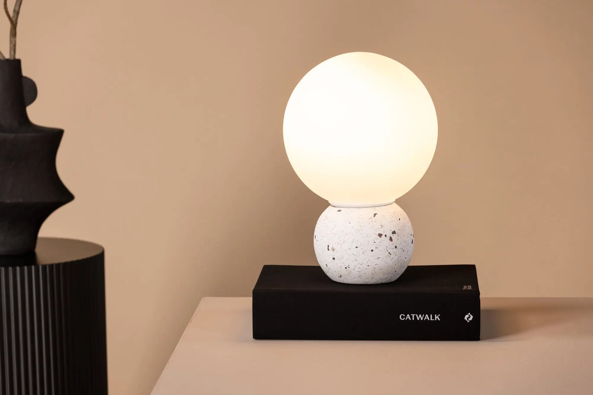 Lampe de table Metz - 29 x 20 x 20 - Granito