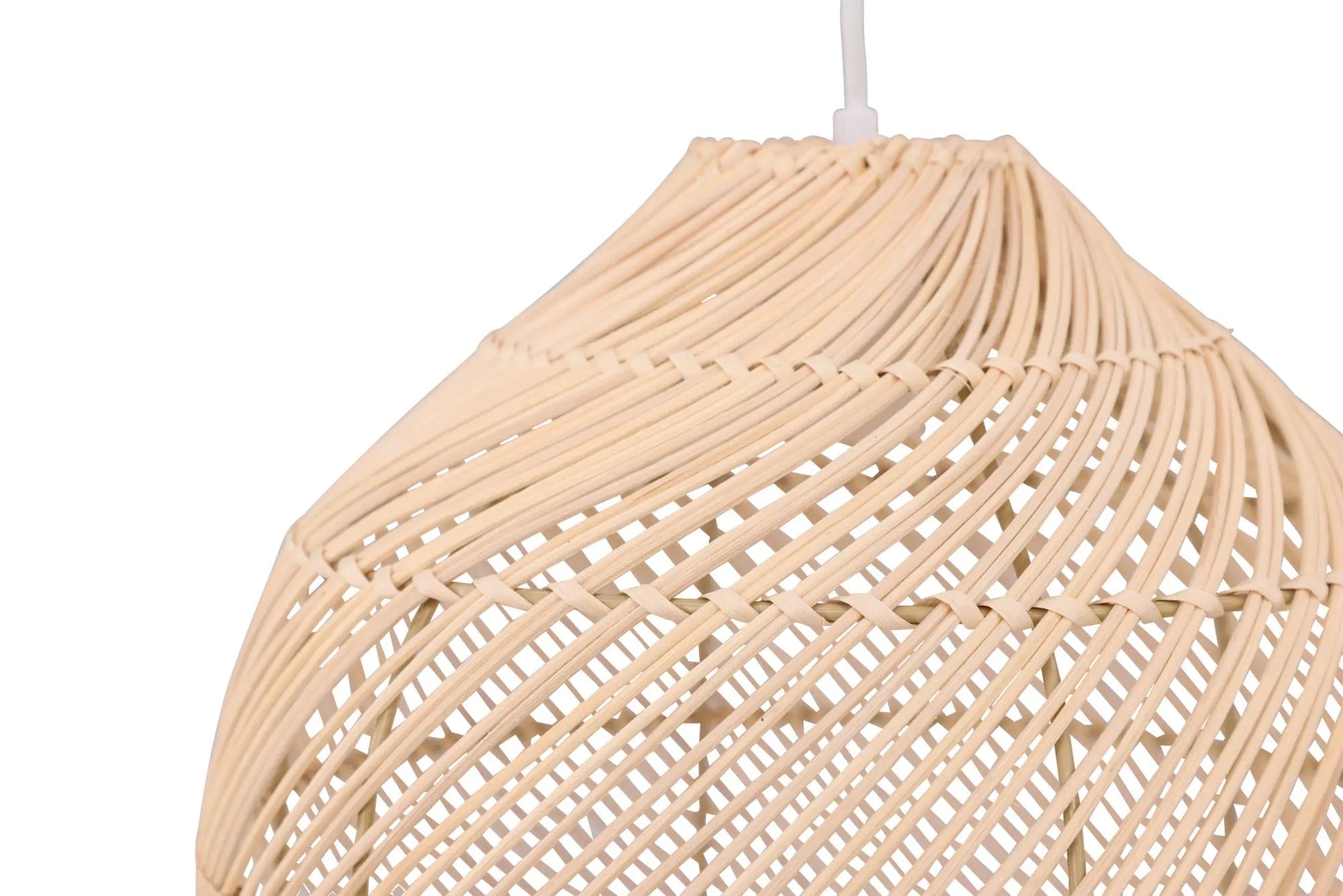 Plafonnier Brivela - 35 x 27 - Rotin