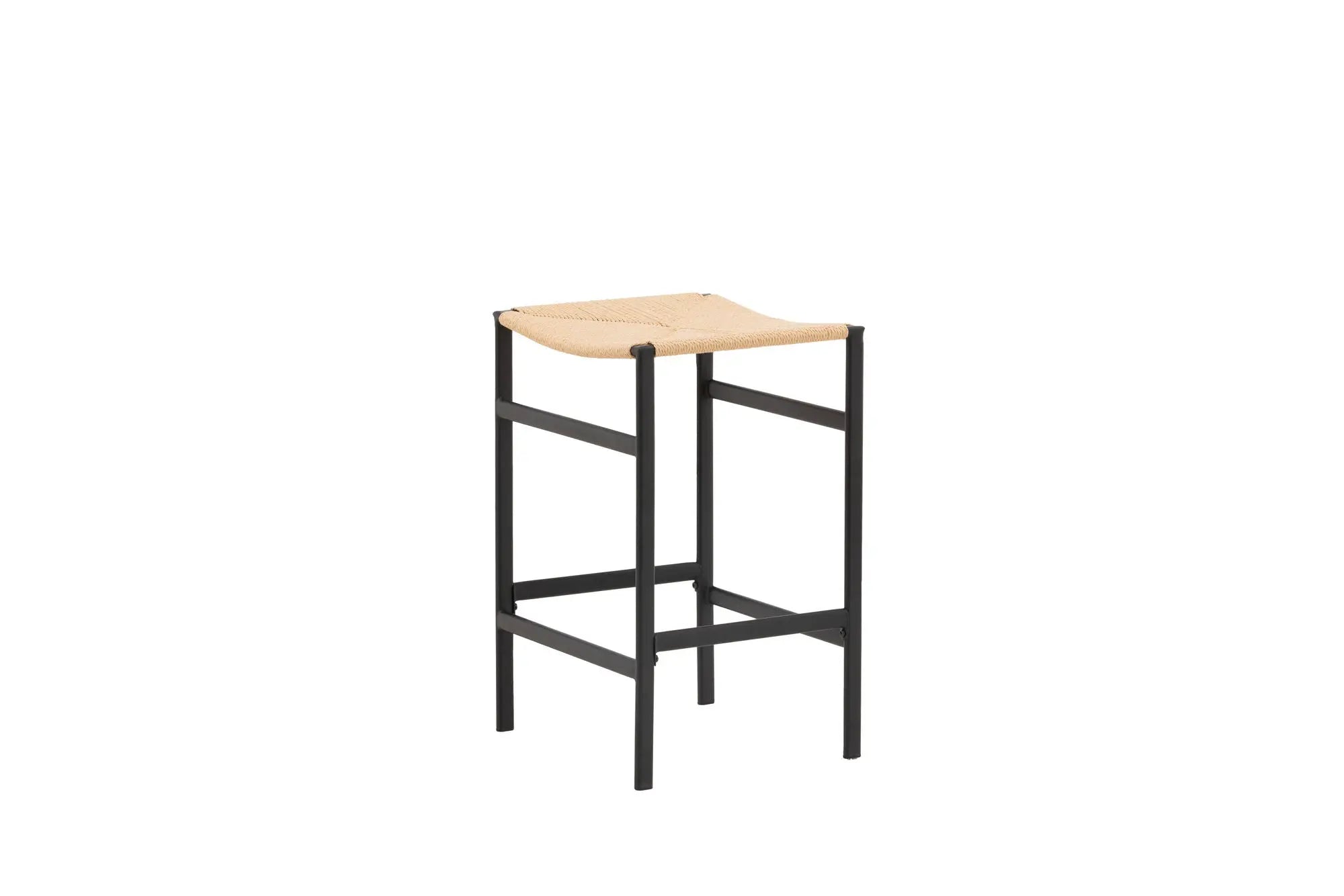 Lot de 2 tabourets de bar Polly - 40 x 45 x 66 - Acier