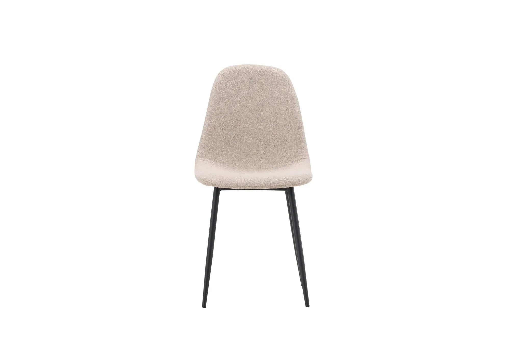 Lot de 2 chaises de salle à manger Polar - 53 x 88 x 46 - Acier