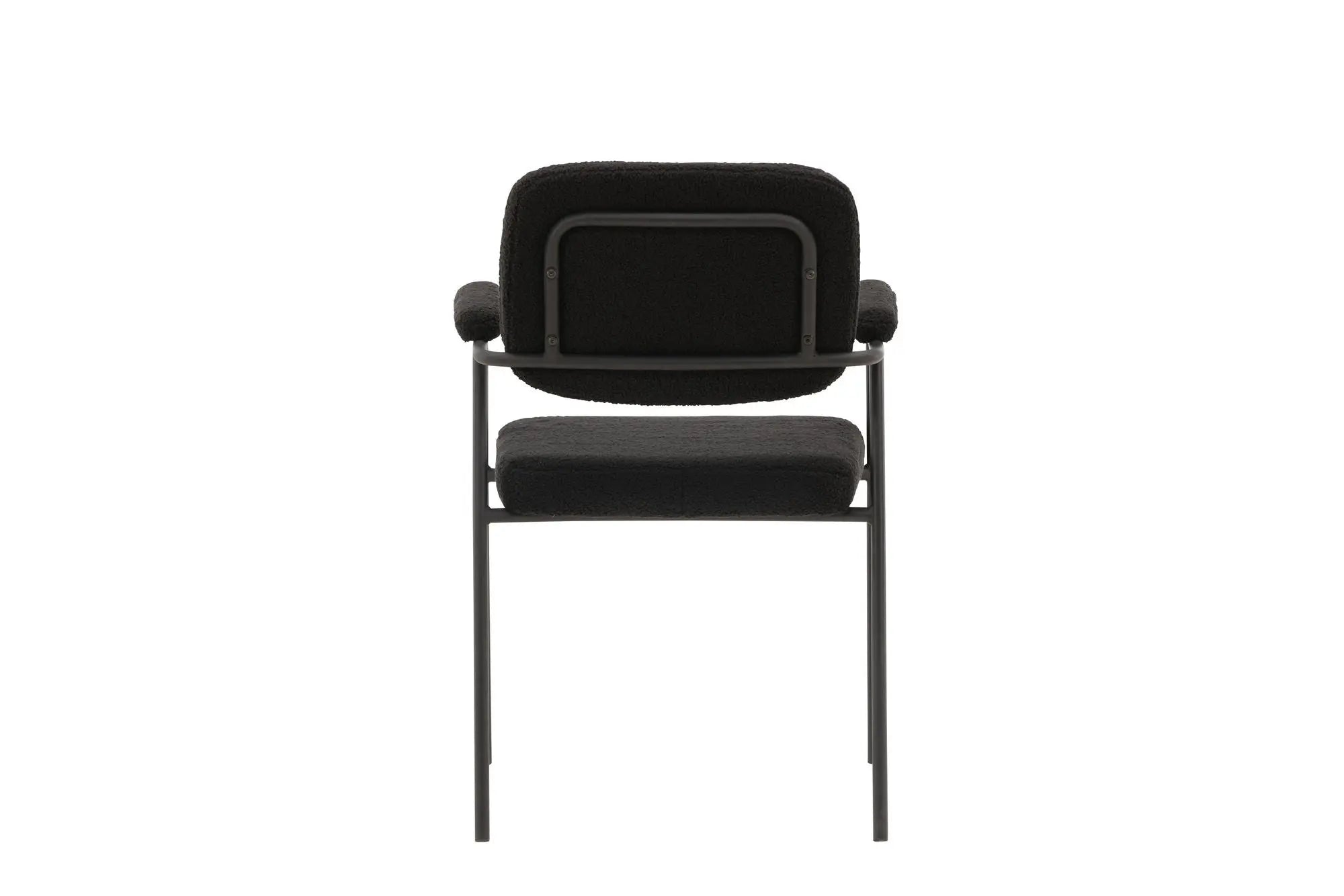 Lot de 2 chaises de salle à manger Yesterday - 61 x 58 x 90 - Acier