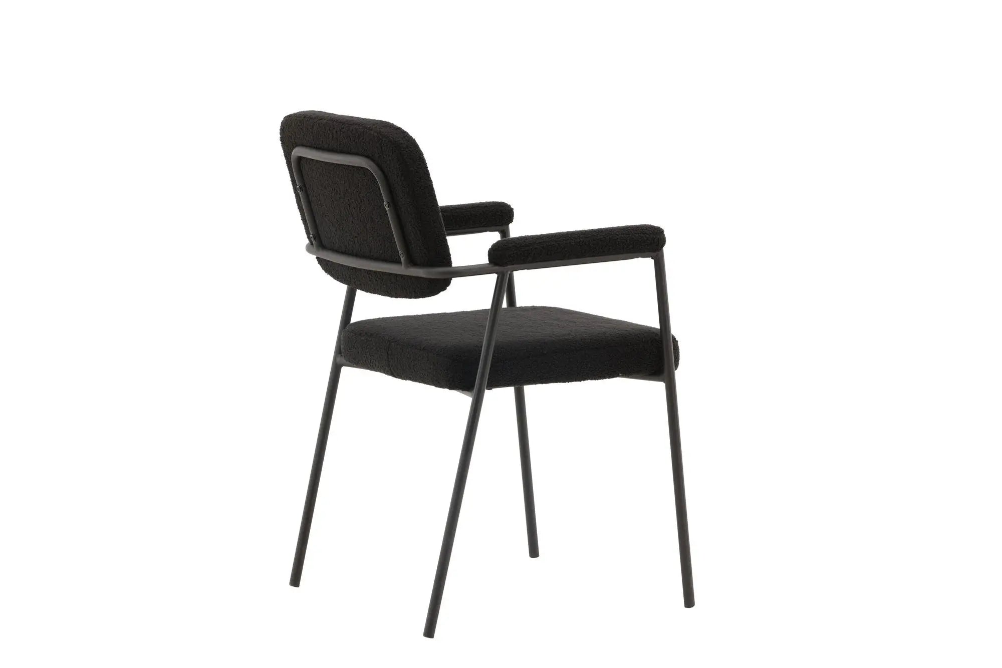Lot de 2 chaises de salle à manger Yesterday - 61 x 58 x 90 - Acier