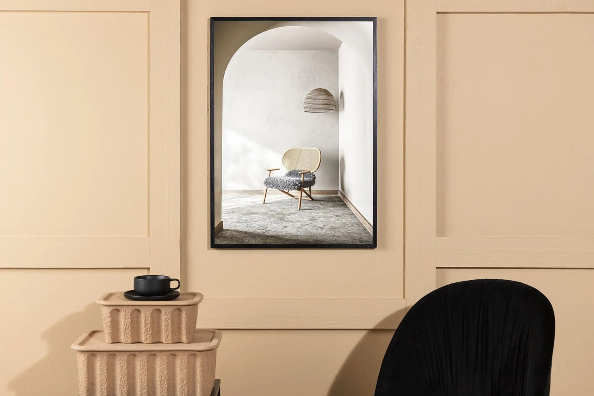 Affiche - Chaise longue - 21 x 30 - Papier