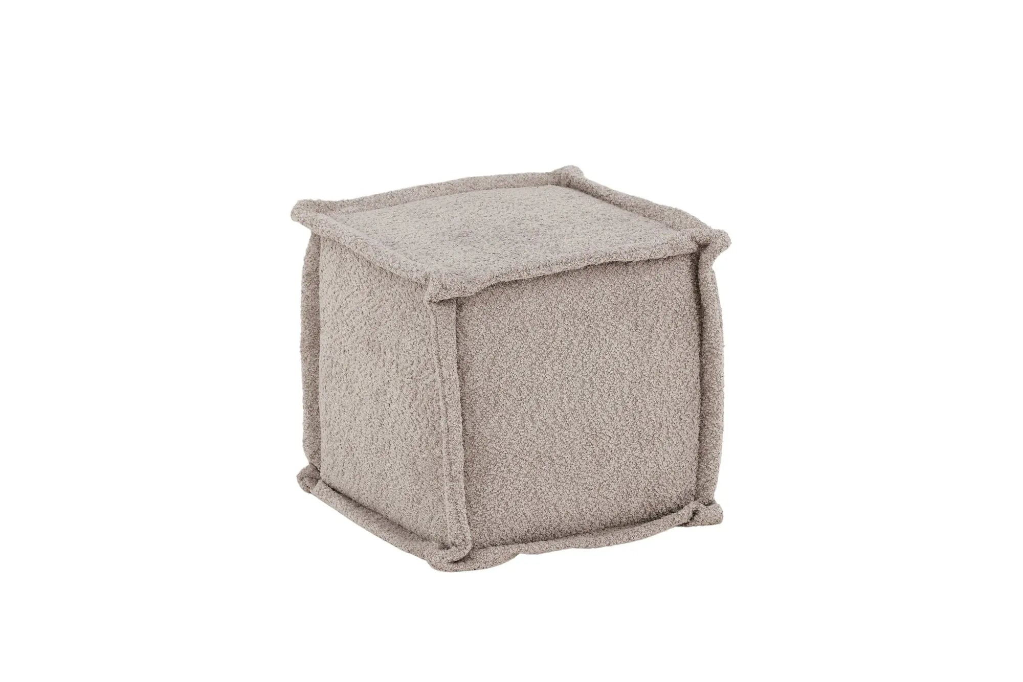 Pouf Castine - 40 x 40 x 38 - Polaire