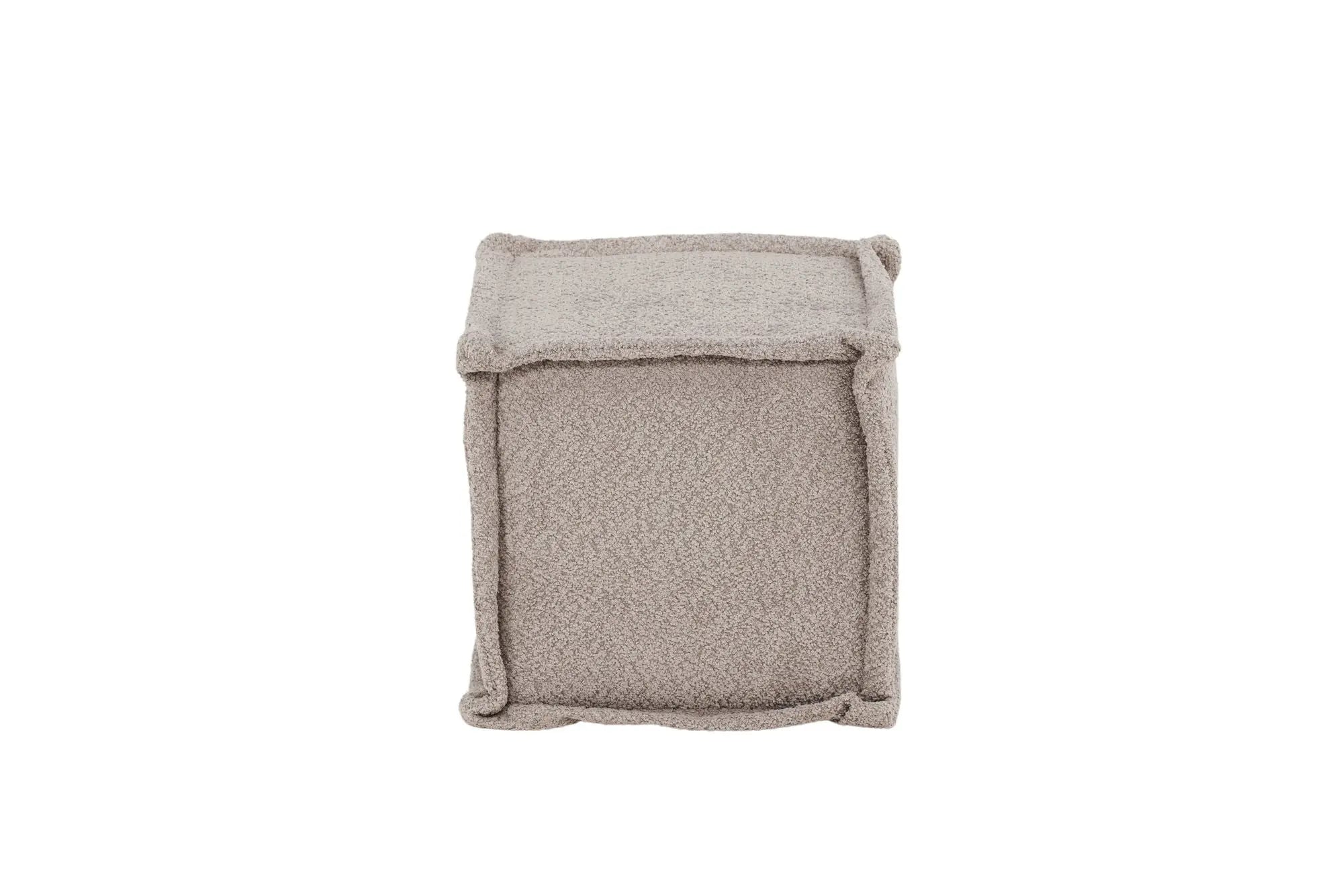 Pouf Castine - 40 x 40 x 38 - Polaire