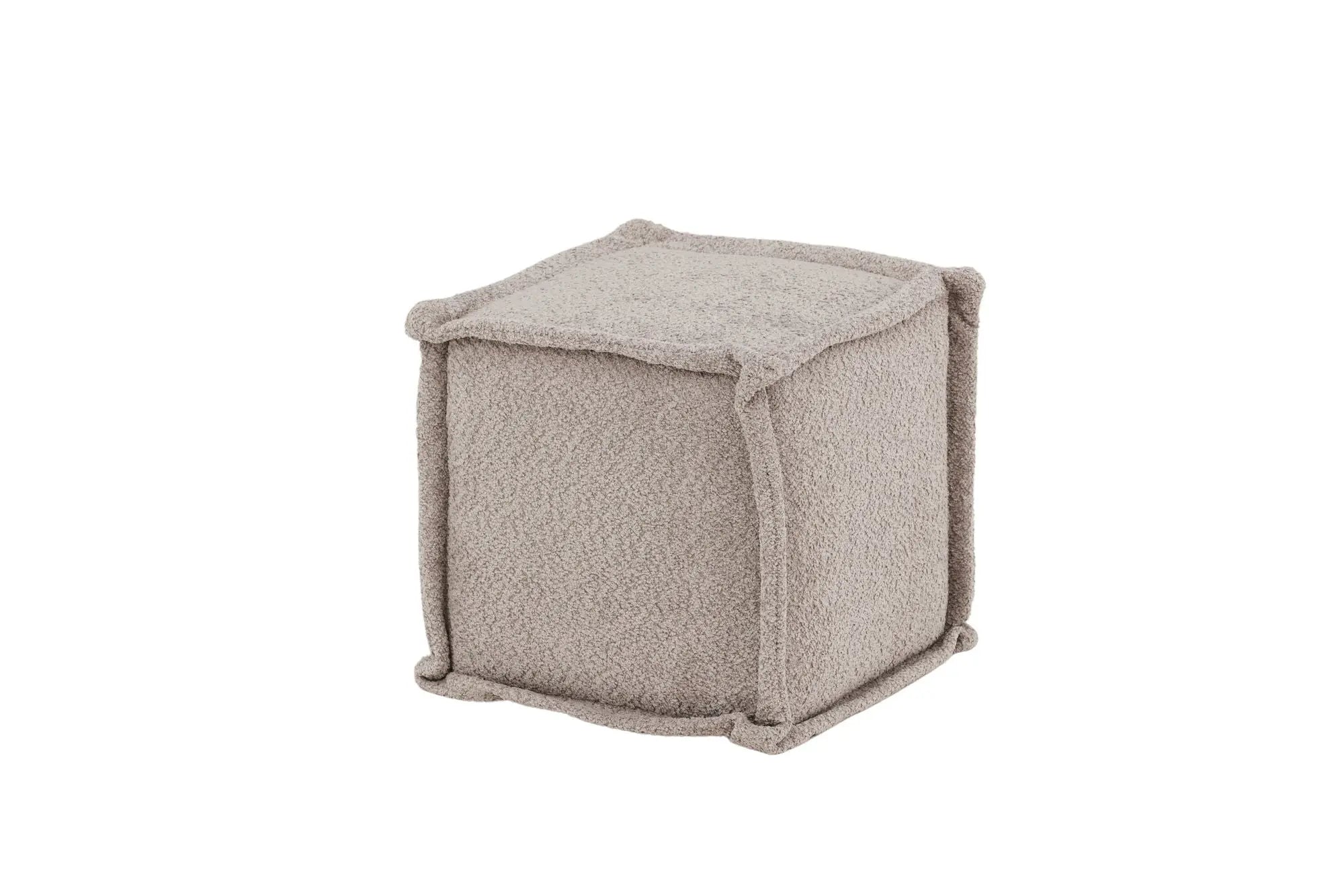 Pouf Castine - 40 x 40 x 38 - Polaire
