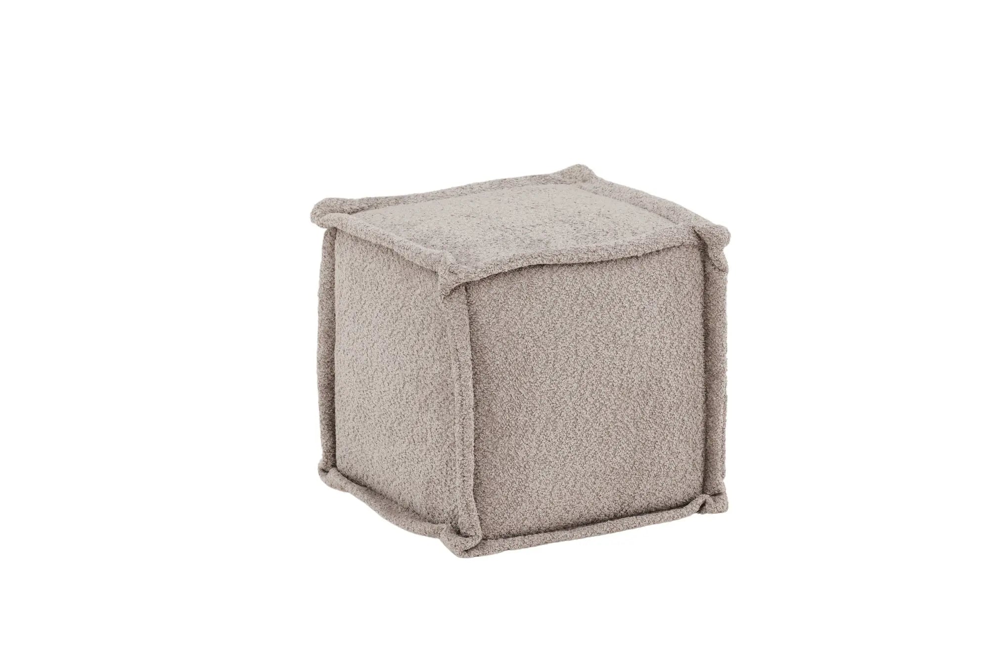 Pouf Castine - 40 x 40 x 38 - Polaire