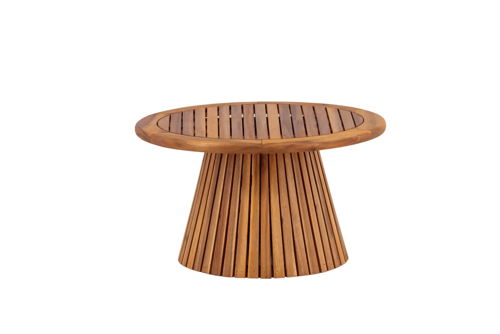 Lumpur Table de Canapé Acacia - Aspect Teck / Ronde ø70**40 - ø70 - Acacia