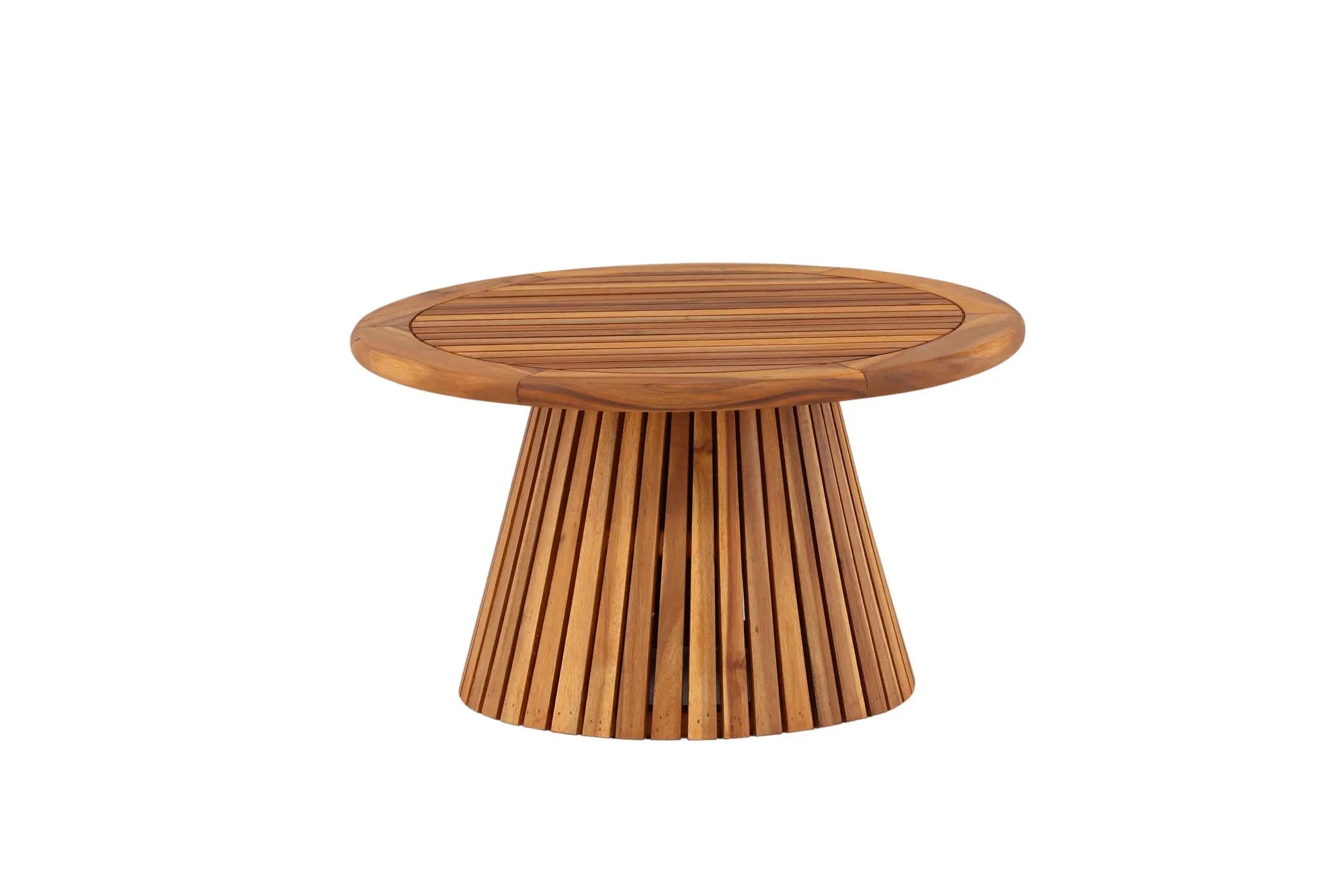 Lumpur Table de Canapé Acacia - Aspect Teck / Ronde ø70**40 - ø70 - Acacia