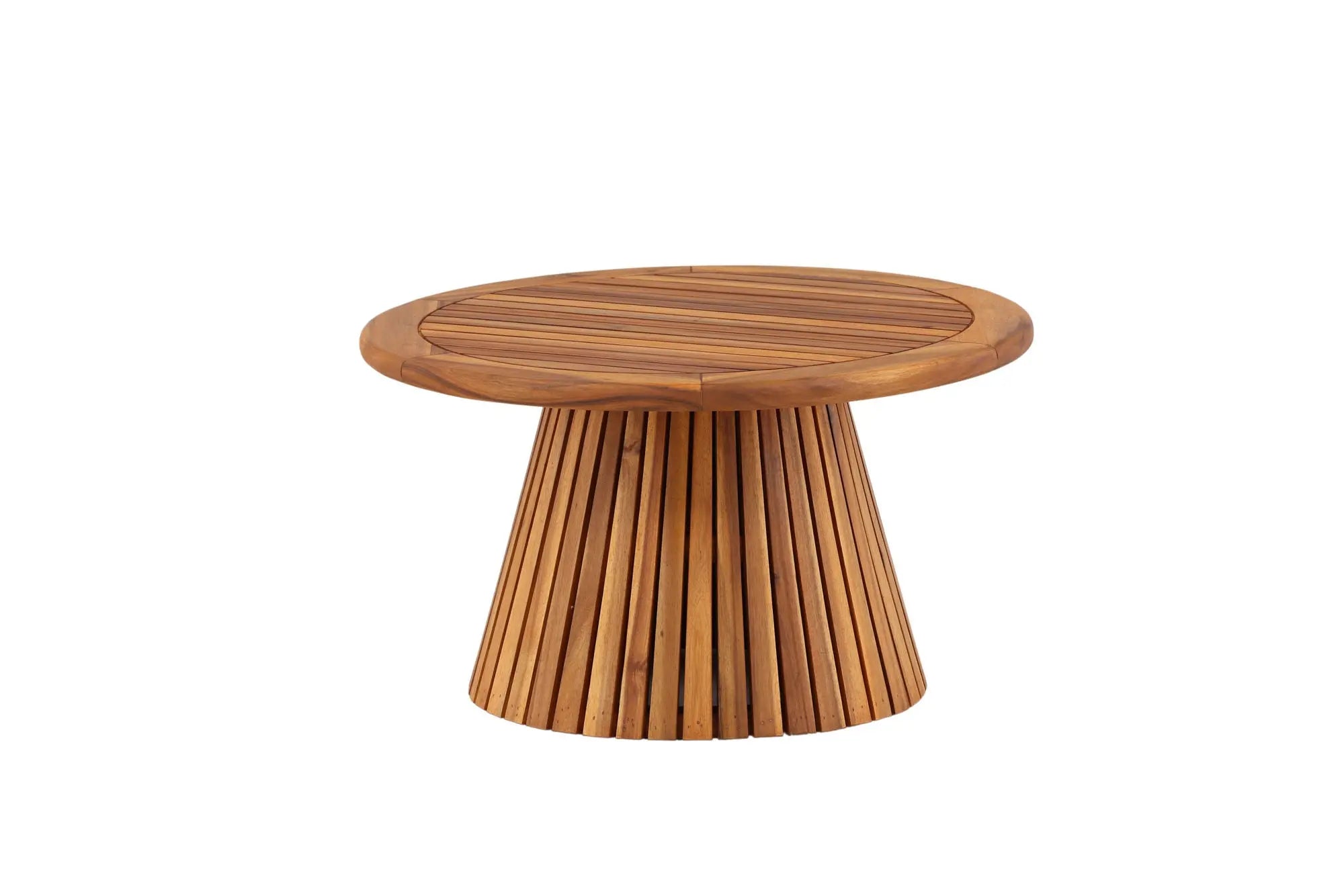 Lumpur Table de Canapé Acacia - Aspect Teck / Ronde ø70**40 - ø70 - Acacia