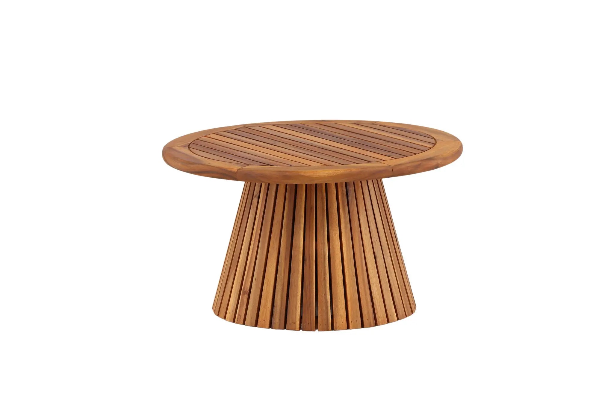 Lumpur Table de Canapé Acacia - Aspect Teck / Ronde ø70**40 - ø70 - Acacia