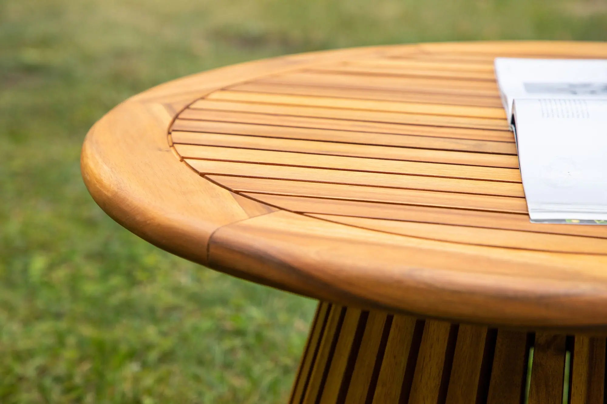 Lumpur Table de Canapé Acacia - Aspect Teck / Ronde ø70**40 - ø70 - Acacia