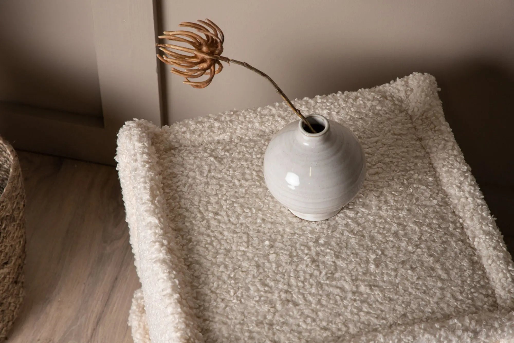 Pouf Castine - 40 x 40 x 38 - Polyester