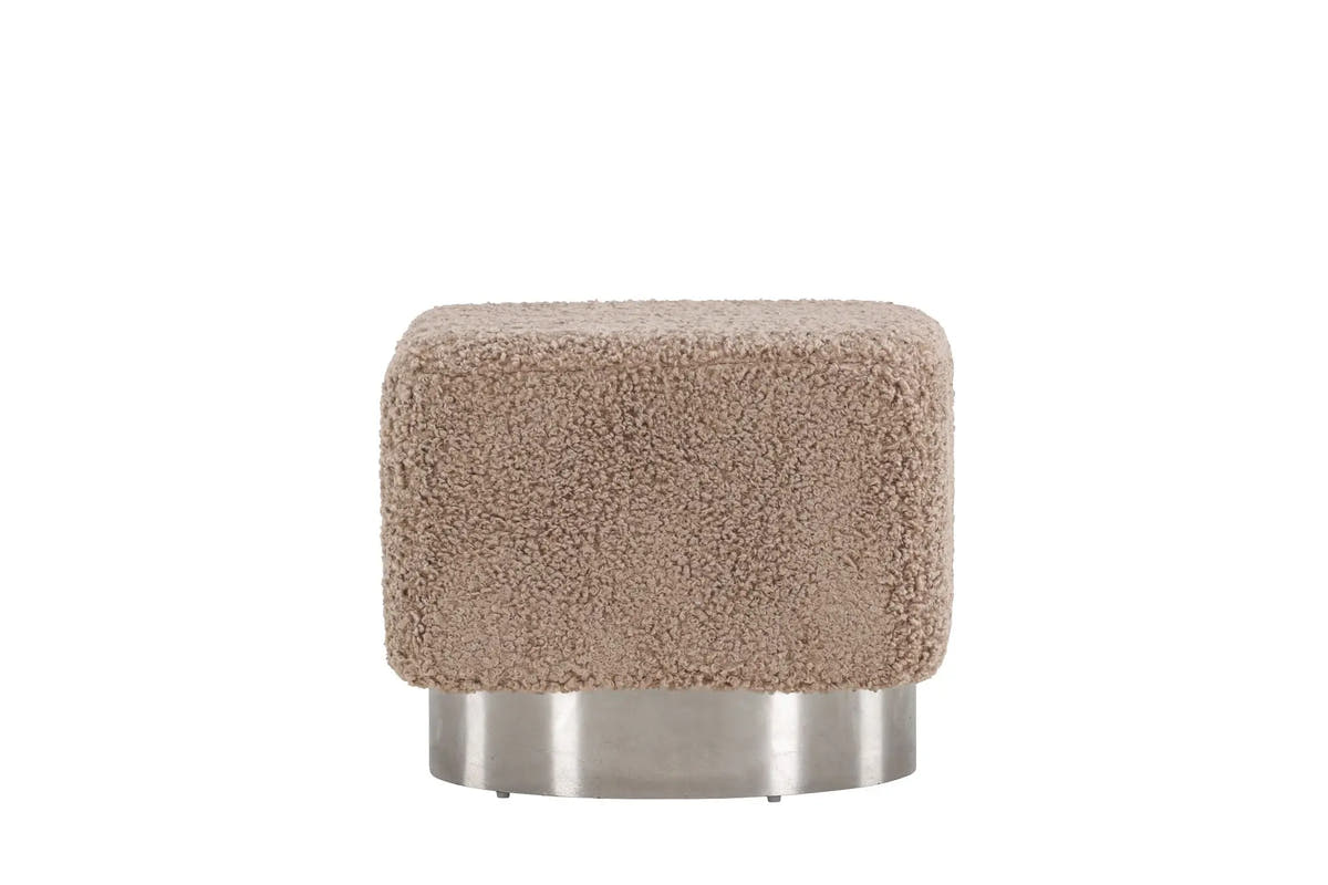 Pouf Newton - 45 x 45 x 38 - Nounours en polyester