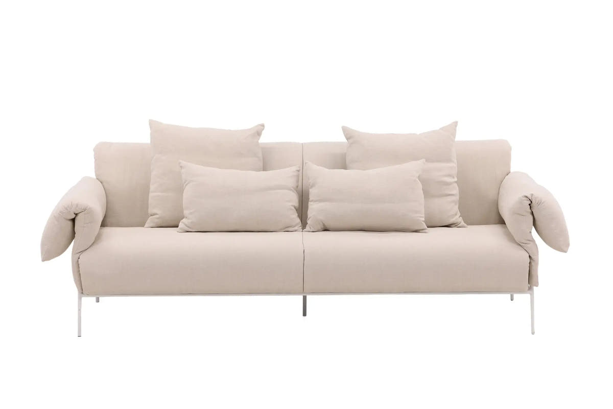 Canapé Öckerö - 237 x 91 - Polyester Lin