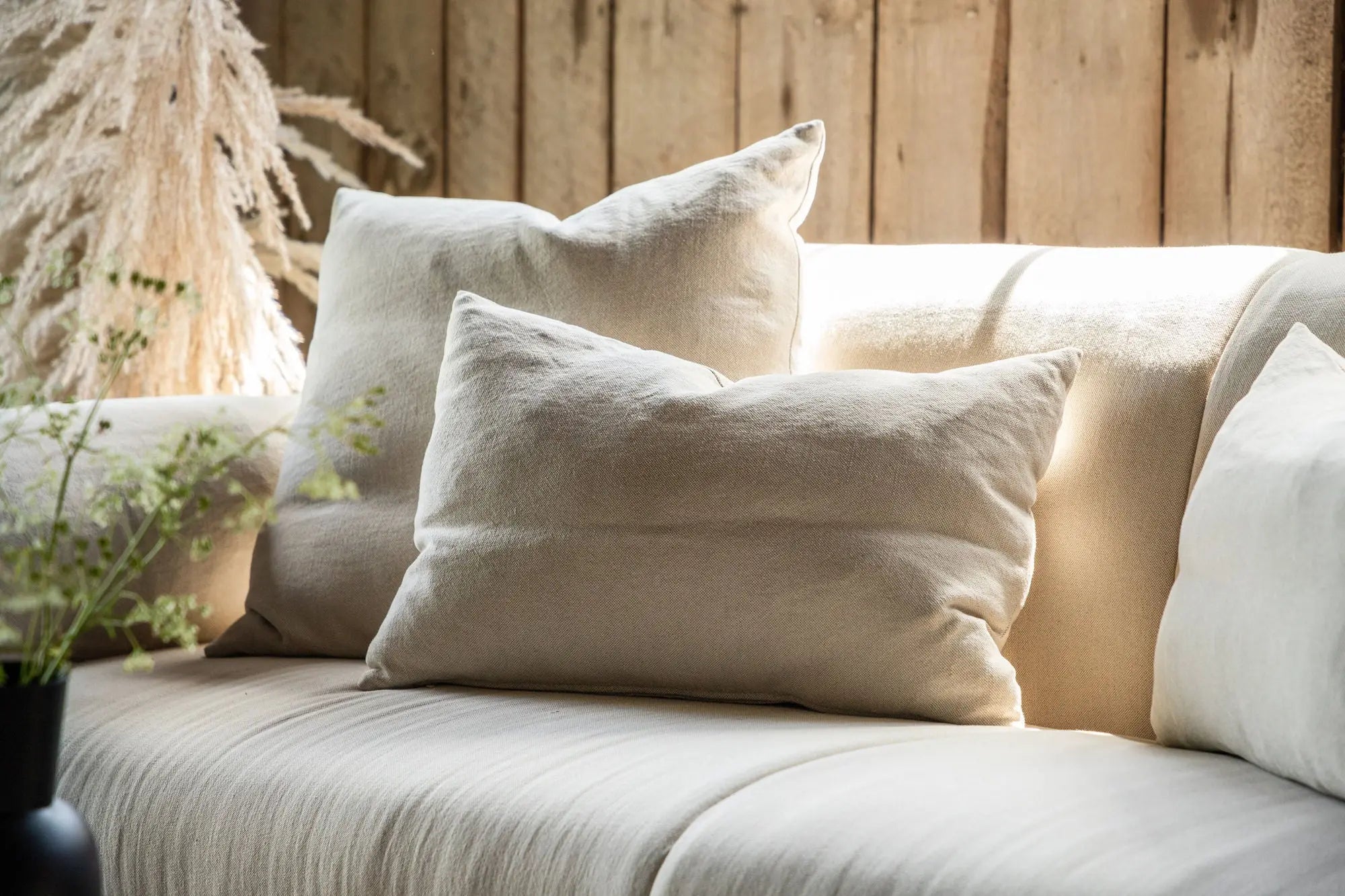Canapé Öckerö - 237 x 91 - Polyester Lin