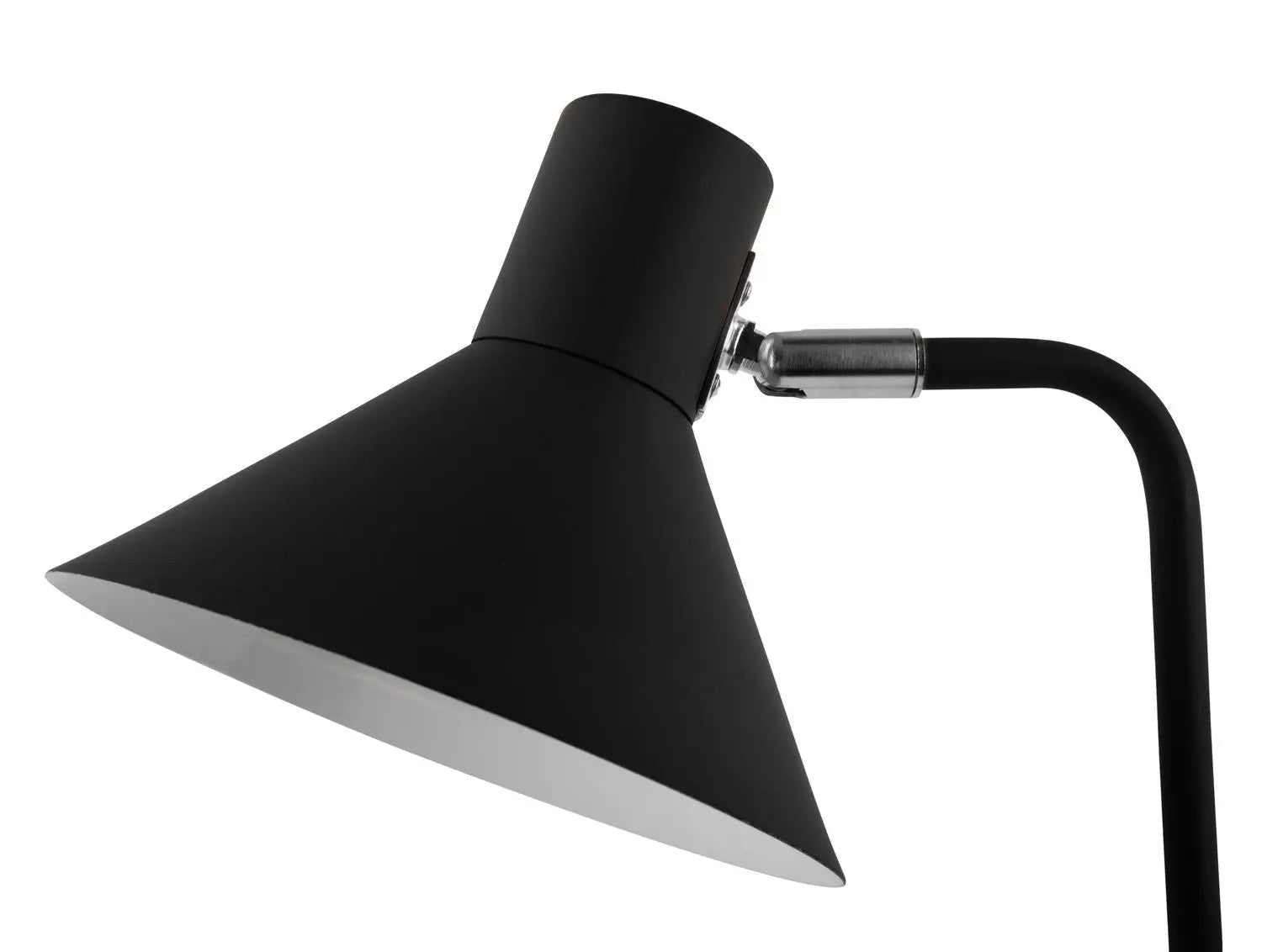Table lamp Office Curved metal black