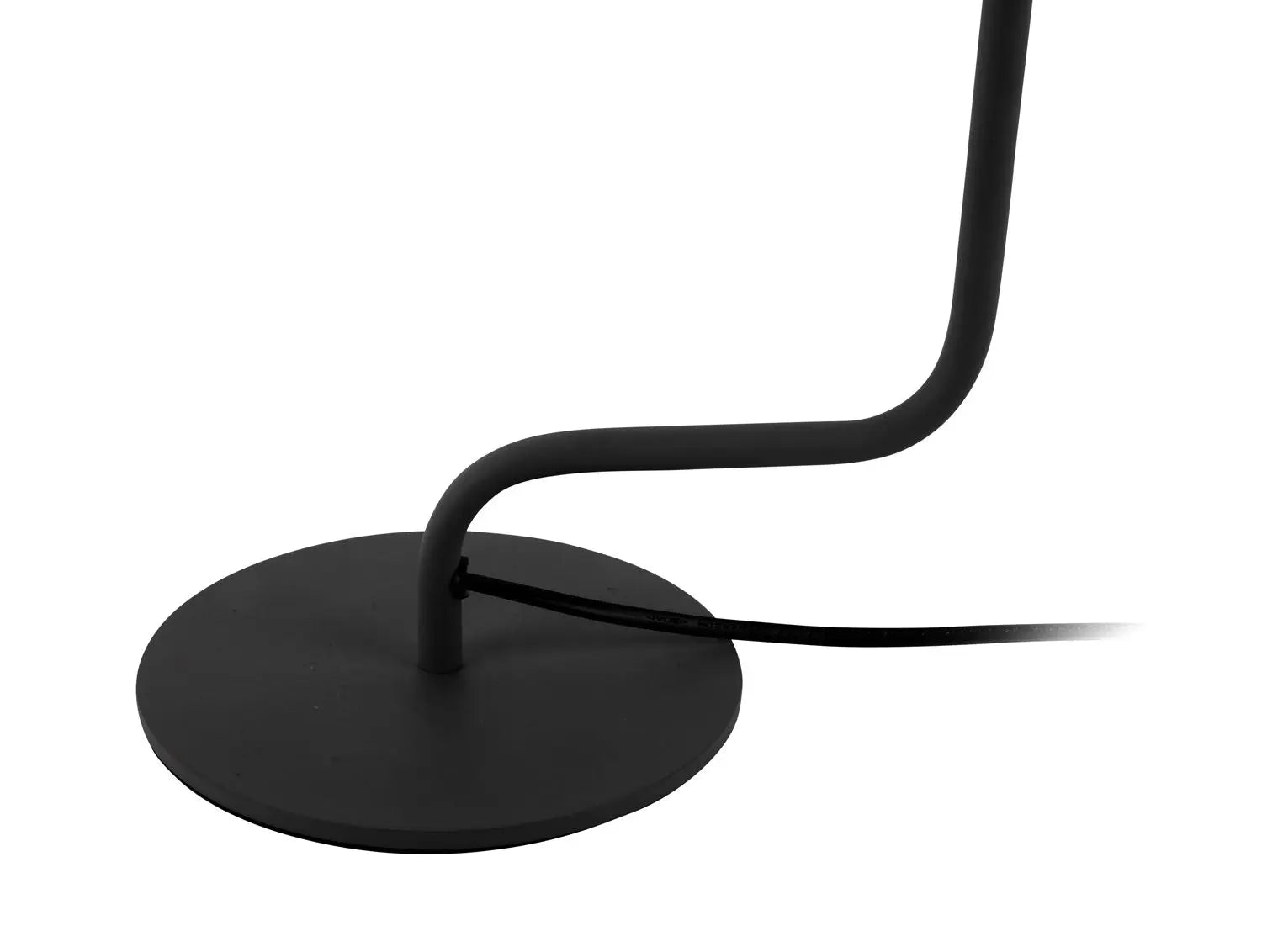 Table lamp Office Curved metal black