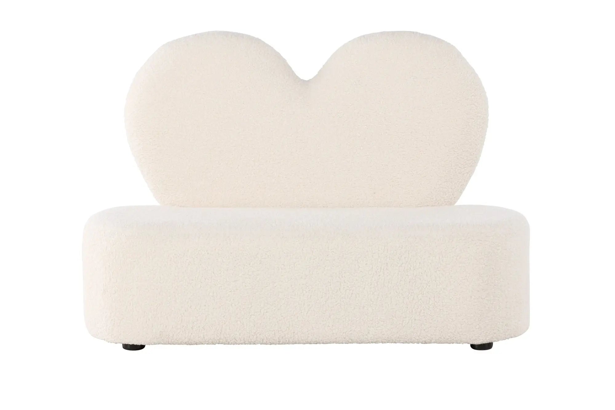 Canapé fleuri pour enfants - 98,5 x 36 - Nounours en polyester