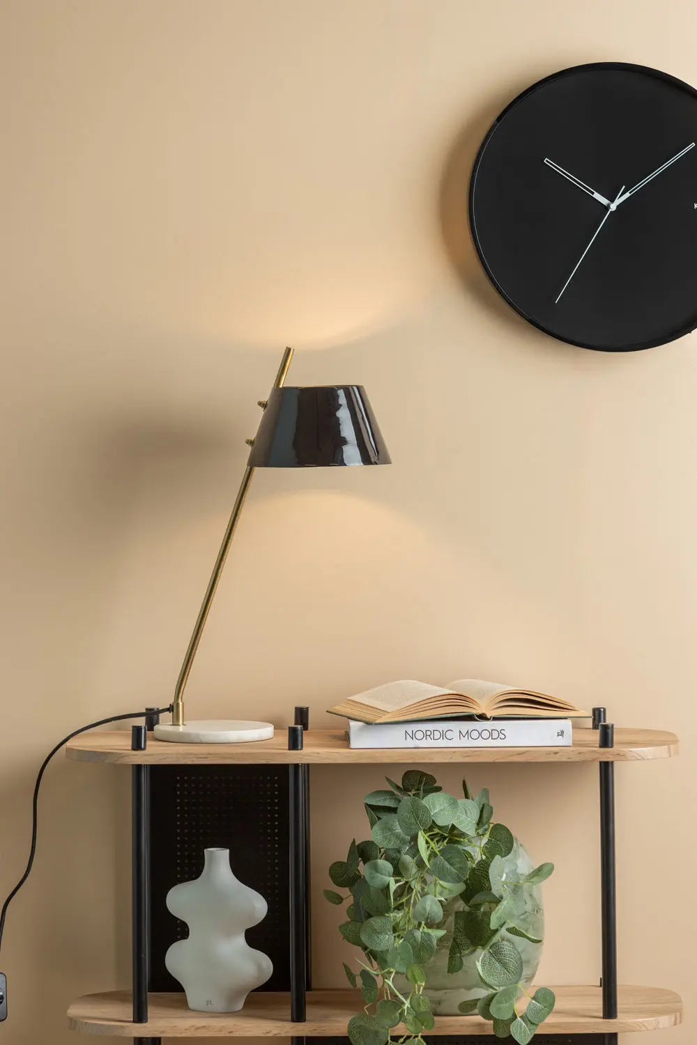 Table lamp Savvy enamel black
