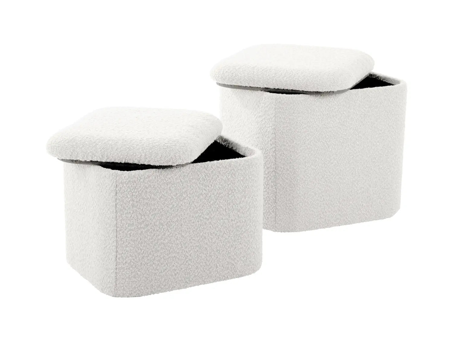 Pouf Ada, lot de 2 pièces