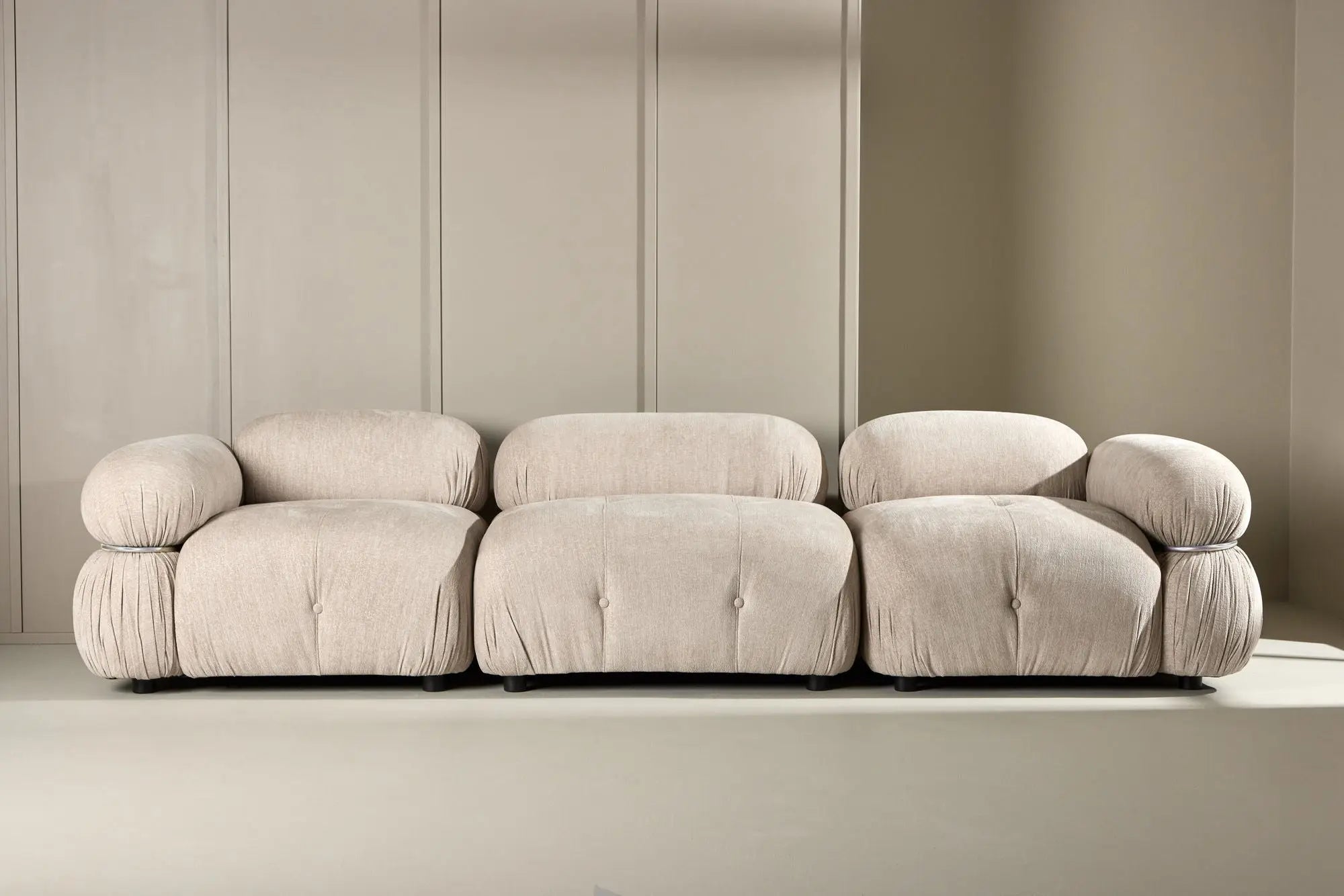 Canapé modulable Mika - 95 x 95 x 70 - Polyester