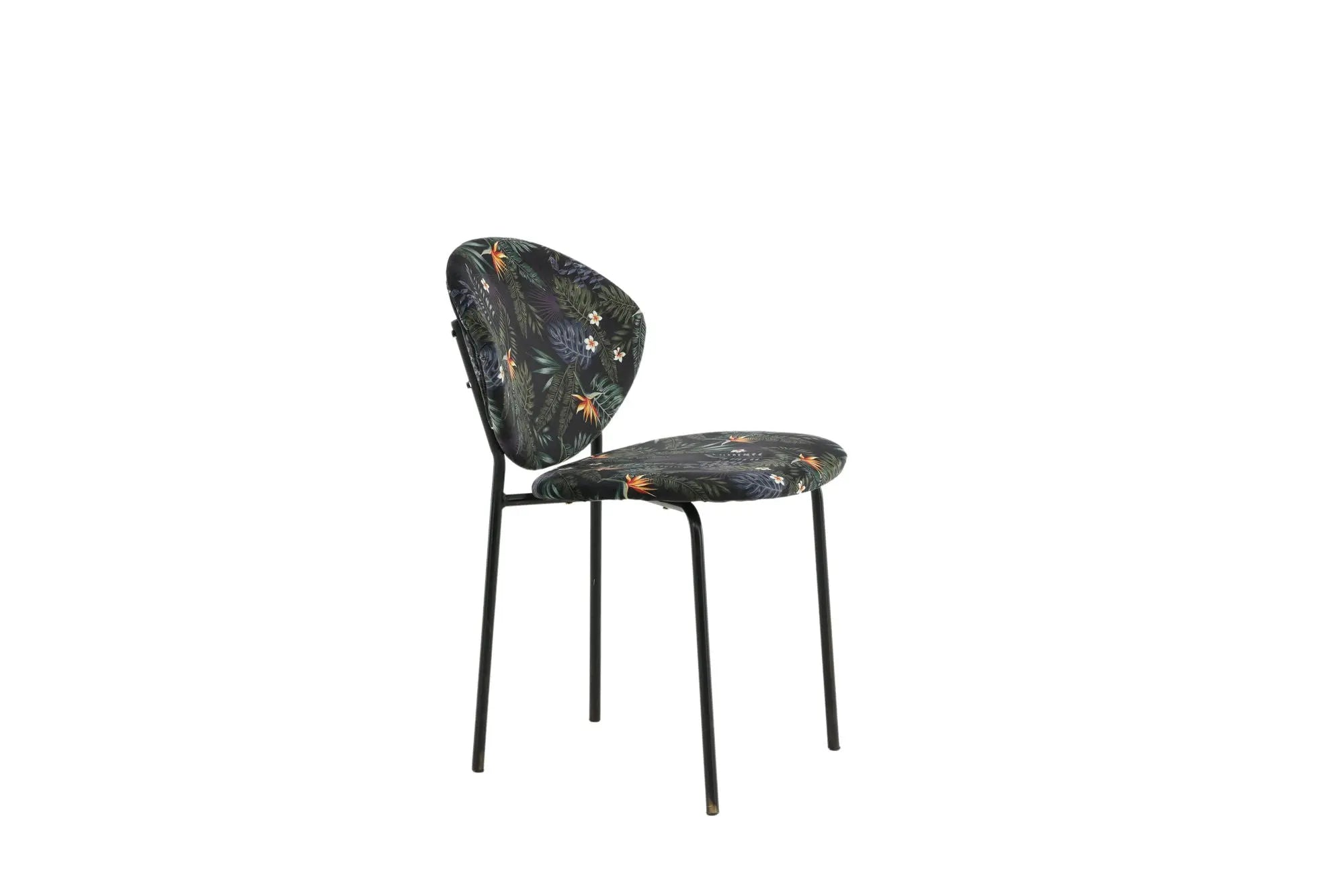 Lot de 2 chaises de salle à manger Vault - 62 x 46 x 80 - Polyester
