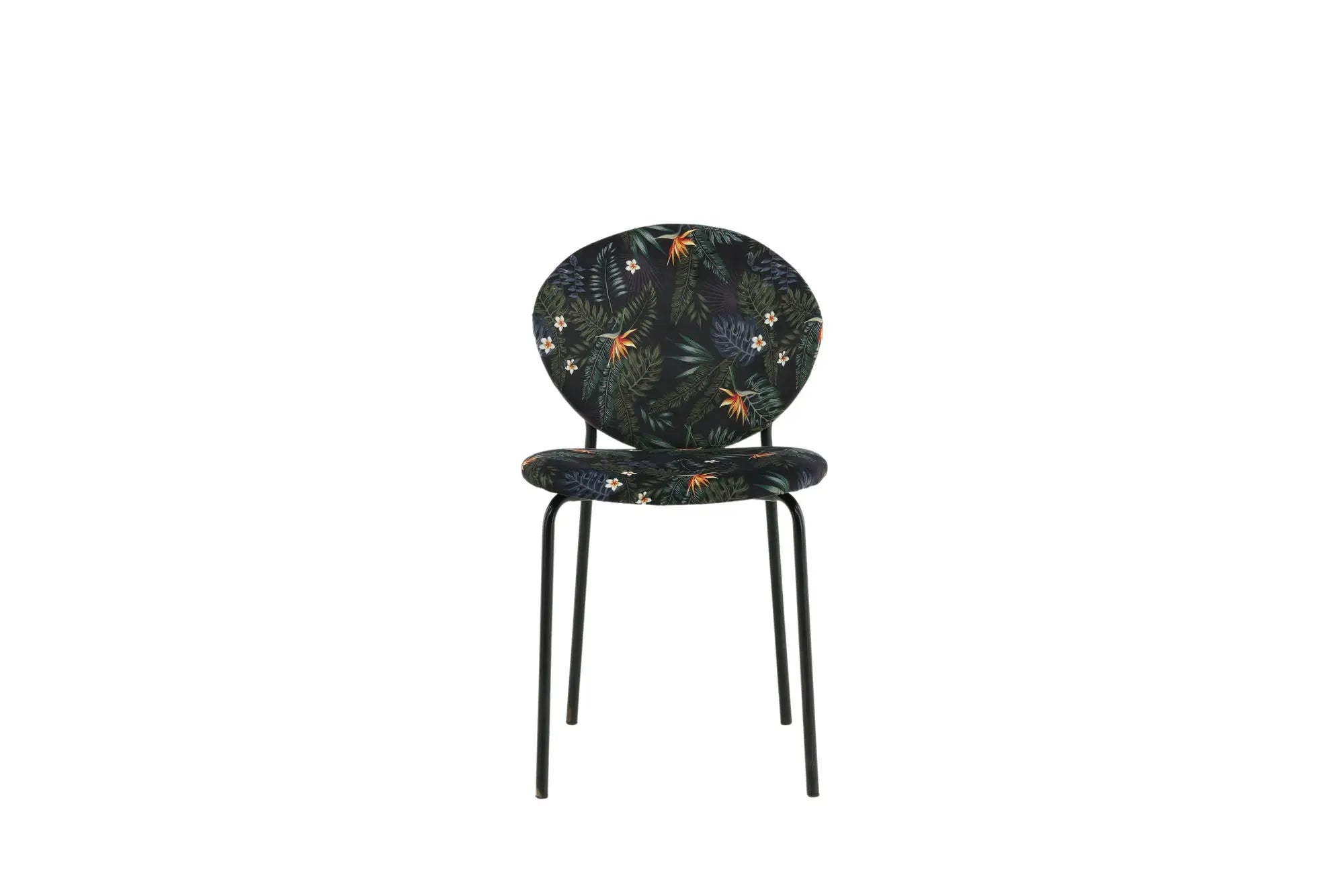Lot de 2 chaises de salle à manger Vault - 62 x 46 x 80 - Polyester