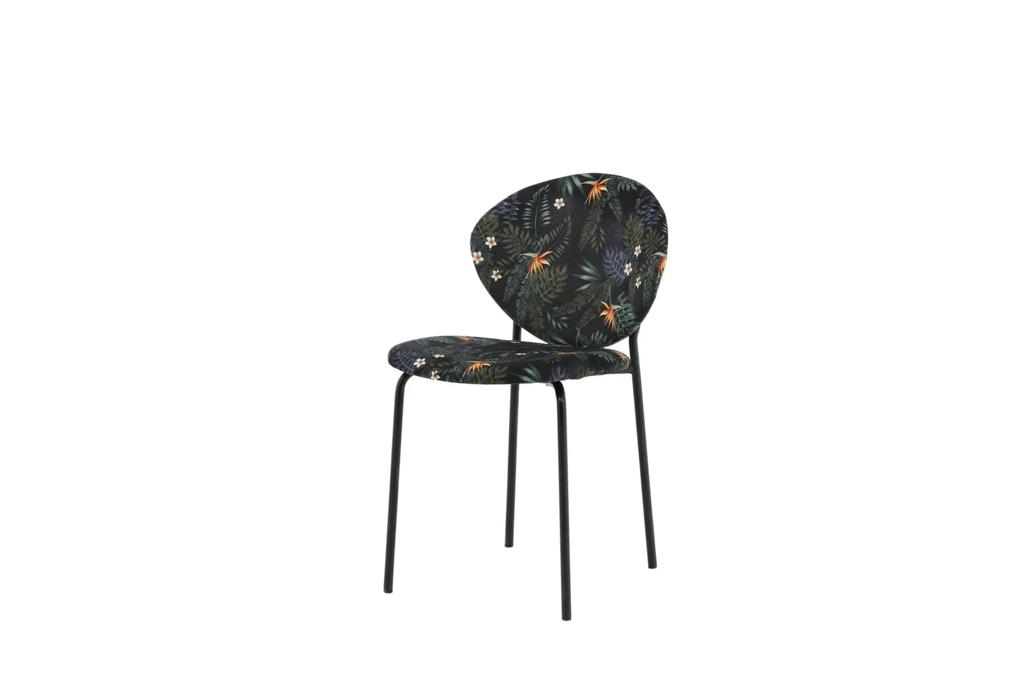 Lot de 2 chaises de salle à manger Vault - 62 x 46 x 80 - Polyester