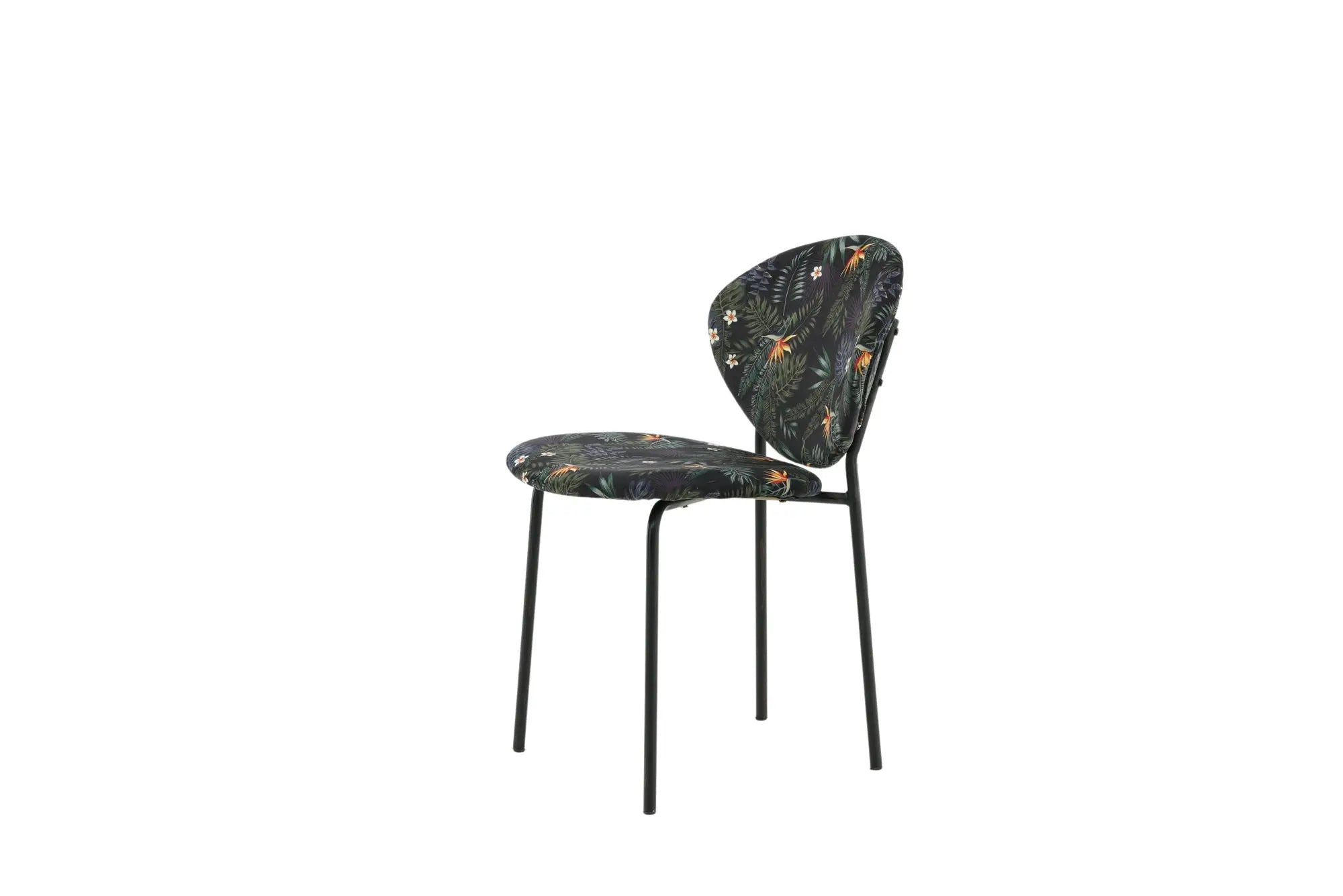Lot de 2 chaises de salle à manger Vault - 62 x 46 x 80 - Polyester