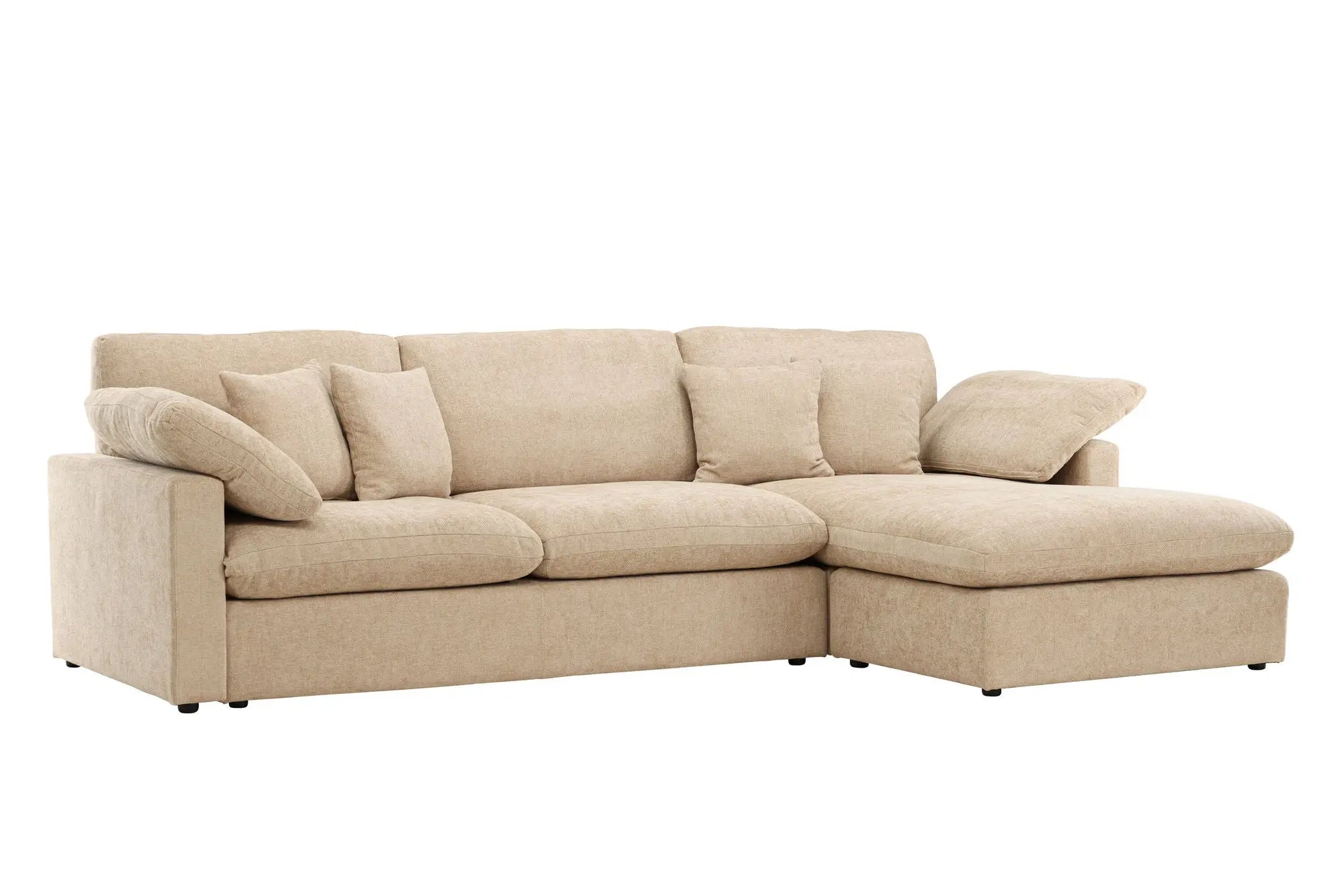 Canapé d'angle Amalfi - 304x182x89 - Polyester