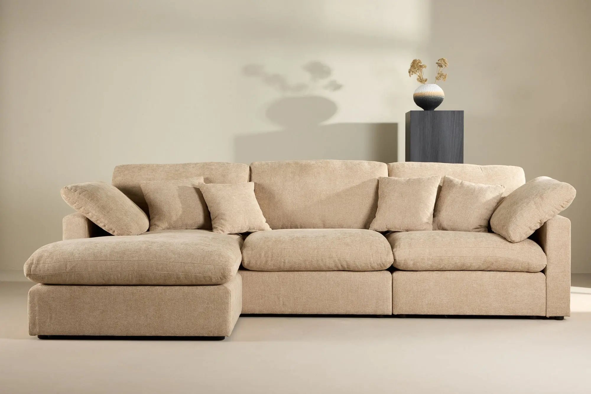 Canapé d'angle Amalfi - 304x182x89 - Polyester