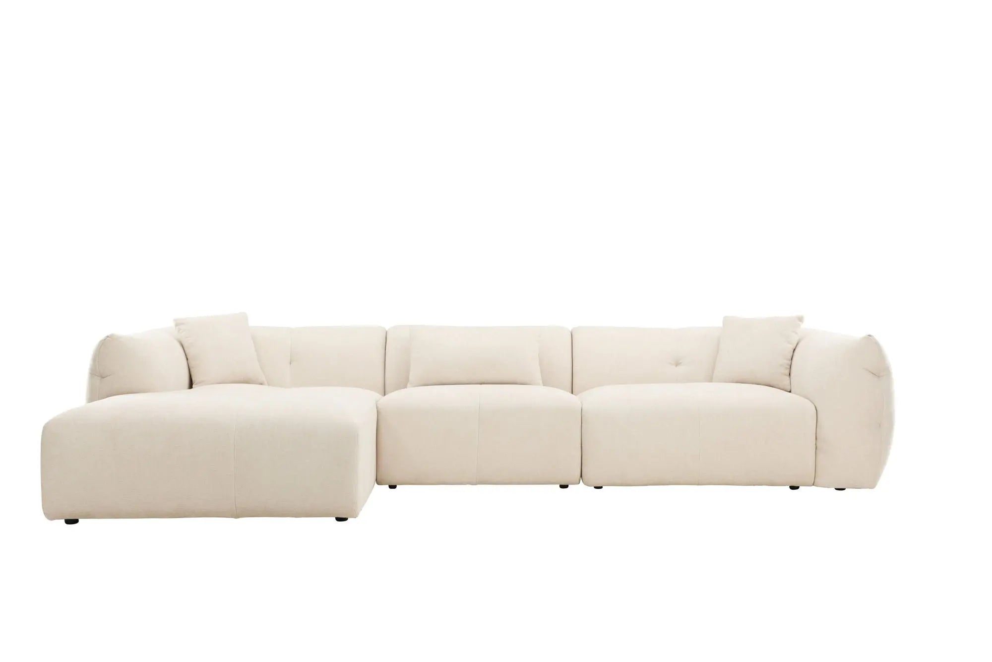 Canapé d'angle Positano - 385x202x71 - Polyester